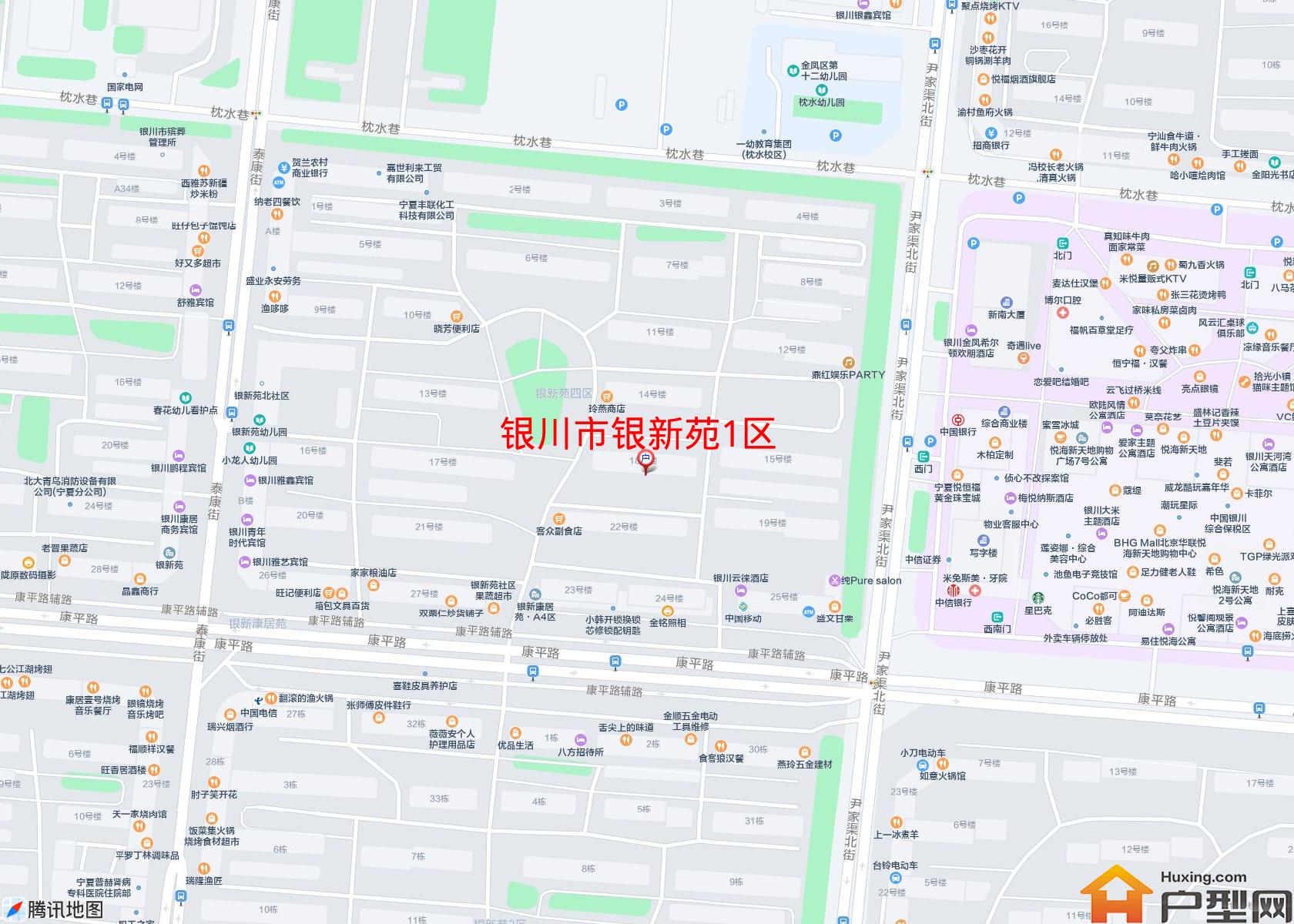 银新苑1区小区 - 户型网