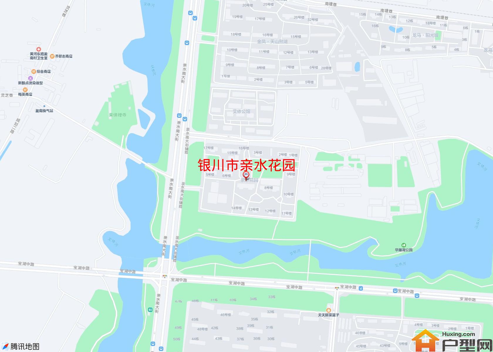 亲水花园小区 - 户型网