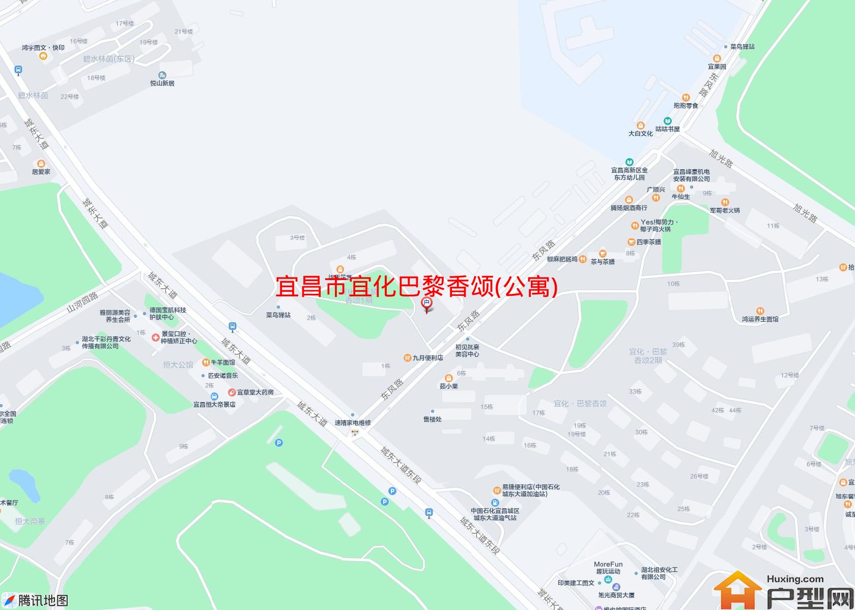 宜化巴黎香颂(公寓)小区 - 户型网