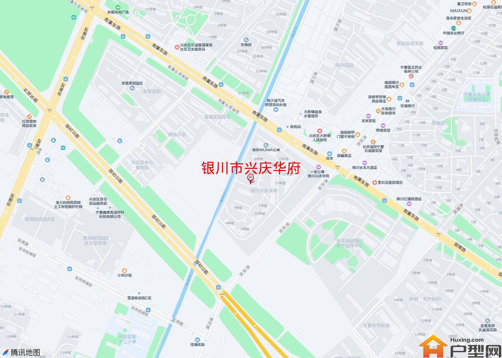 兴庆华府小区 - 户型网