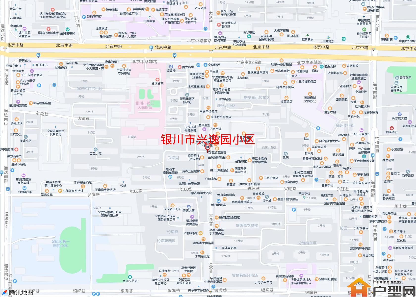 兴逸园小区小区 - 户型网