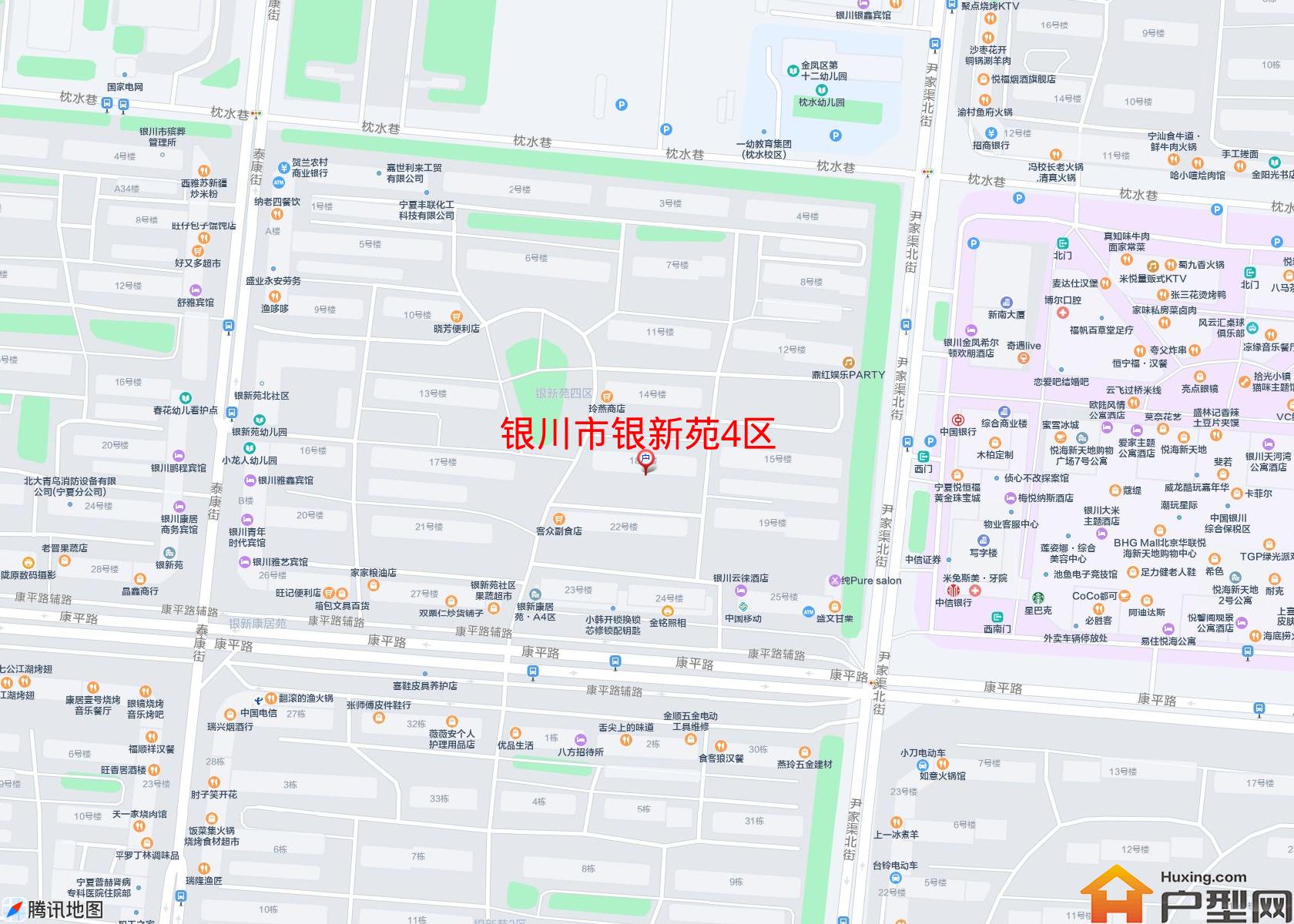 银新苑4区小区 - 户型网