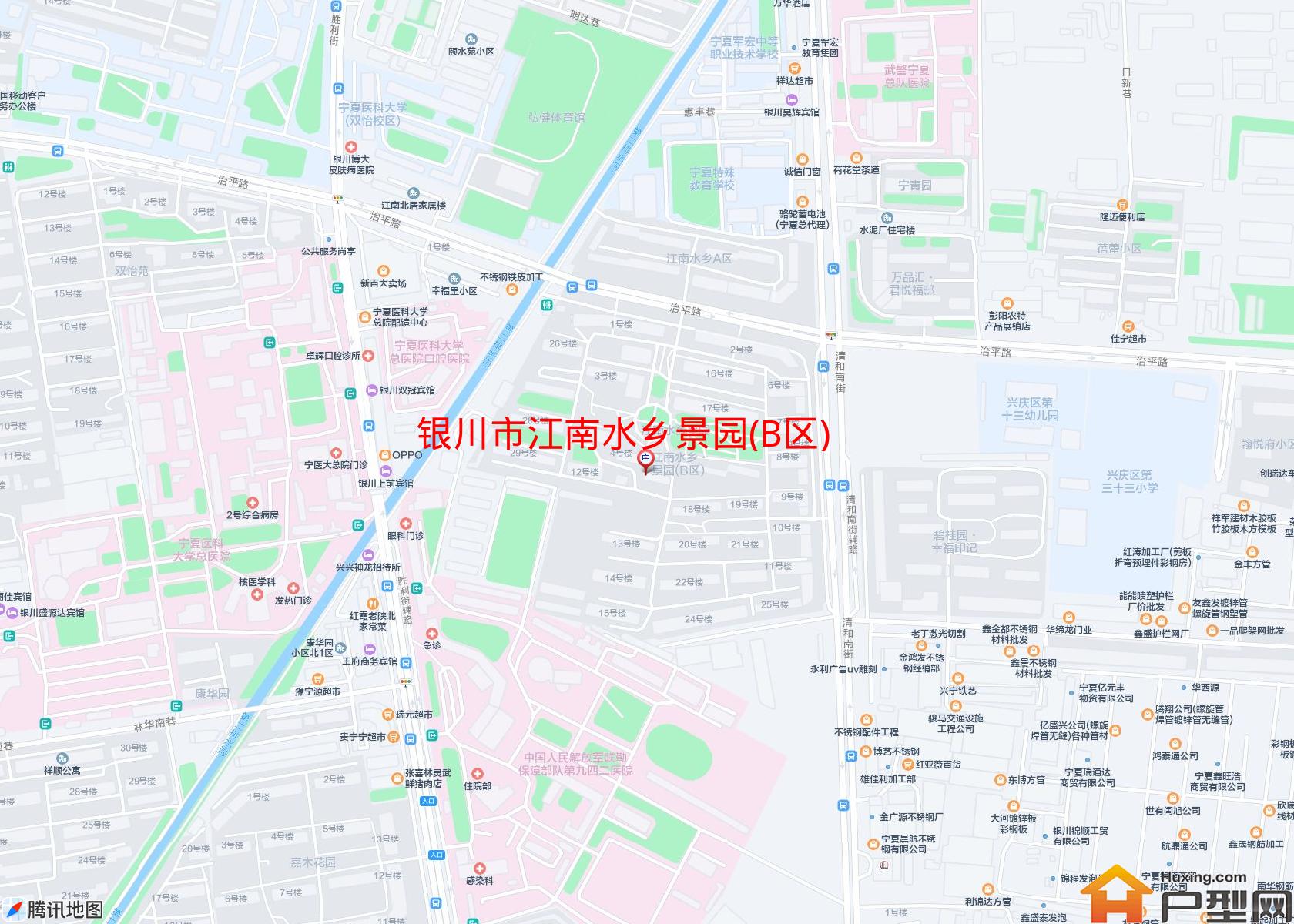 江南水乡景园(B区)小区 - 户型网
