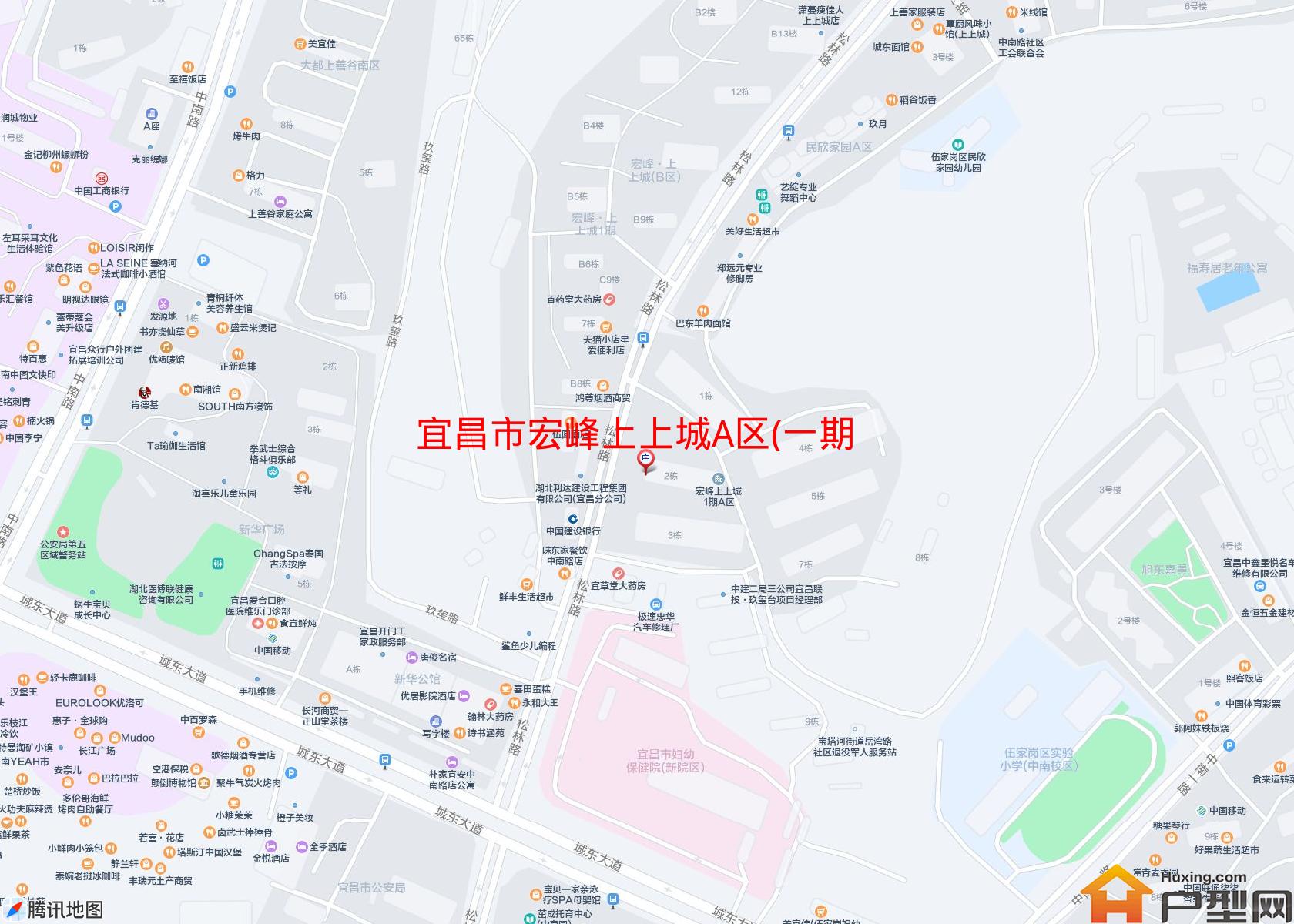 宏峰上上城A区(一期)小区 - 户型网