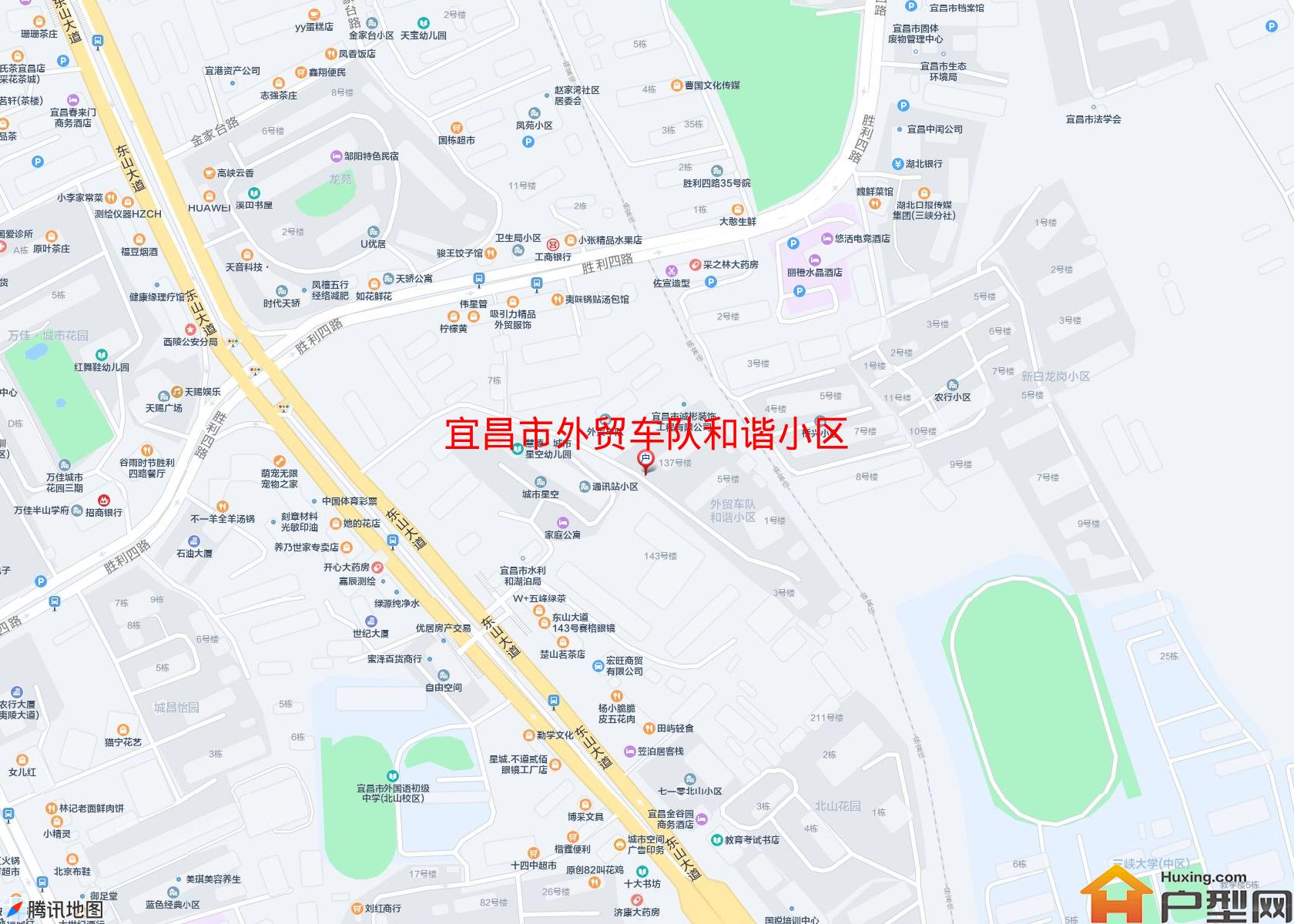 外贸车队和谐小区小区 - 户型网