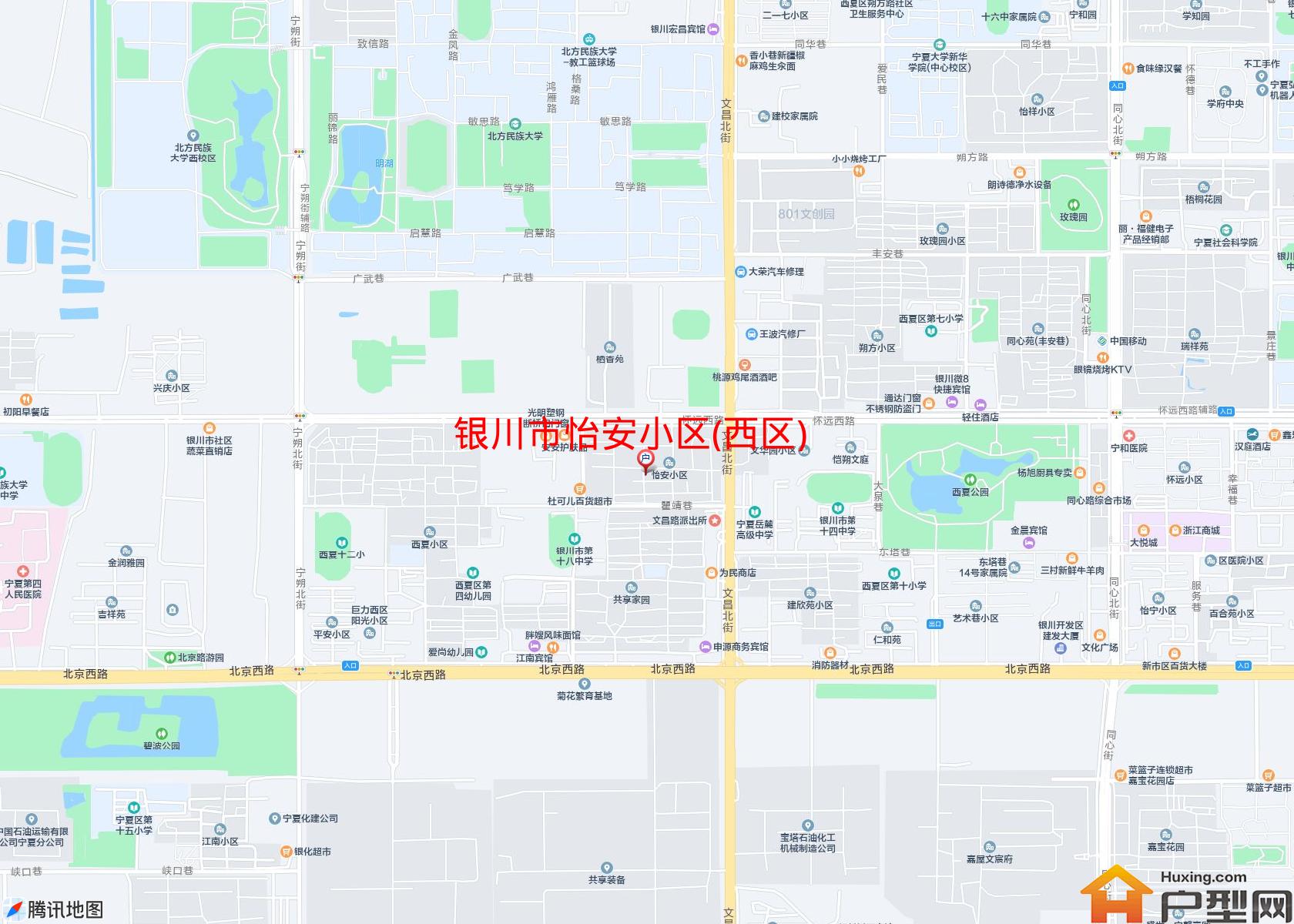怡安小区(西区)小区 - 户型网