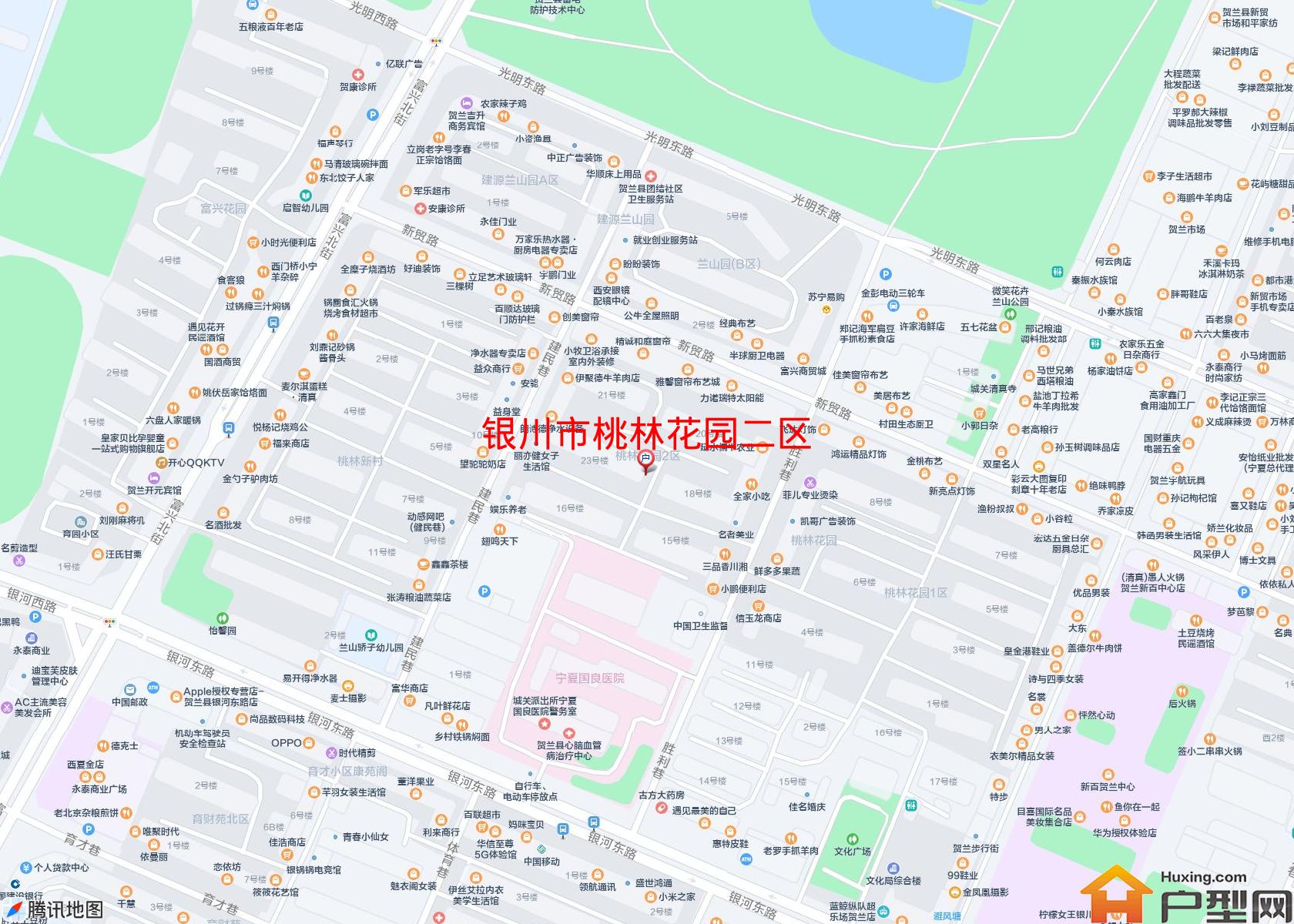 桃林花园二区小区 - 户型网