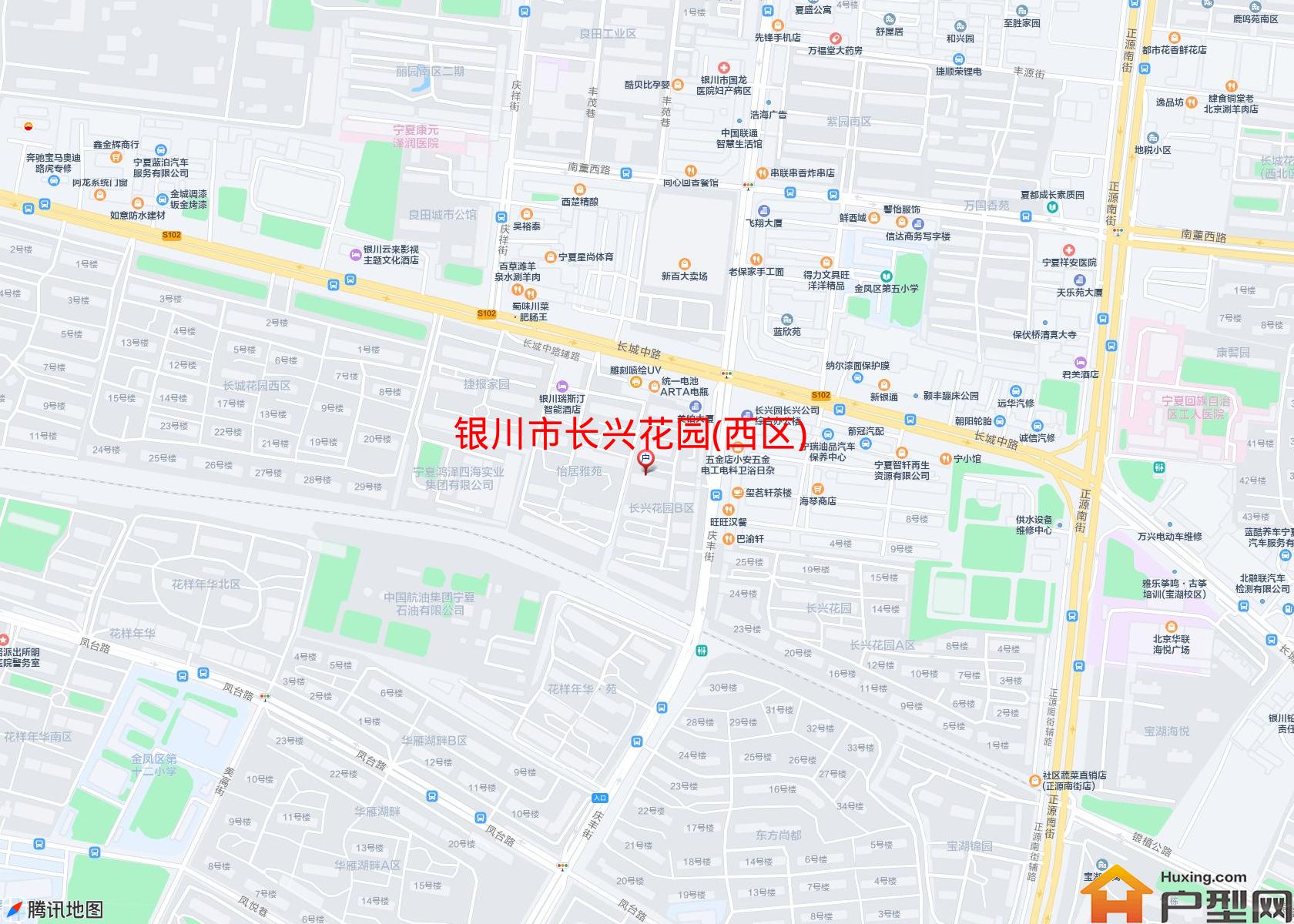 长兴花园(西区)小区 - 户型网