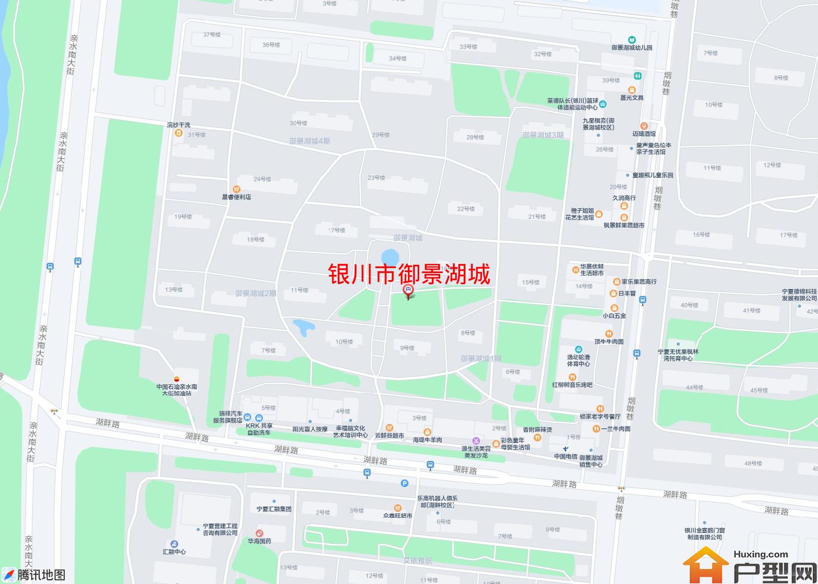御景湖城小区 - 户型网