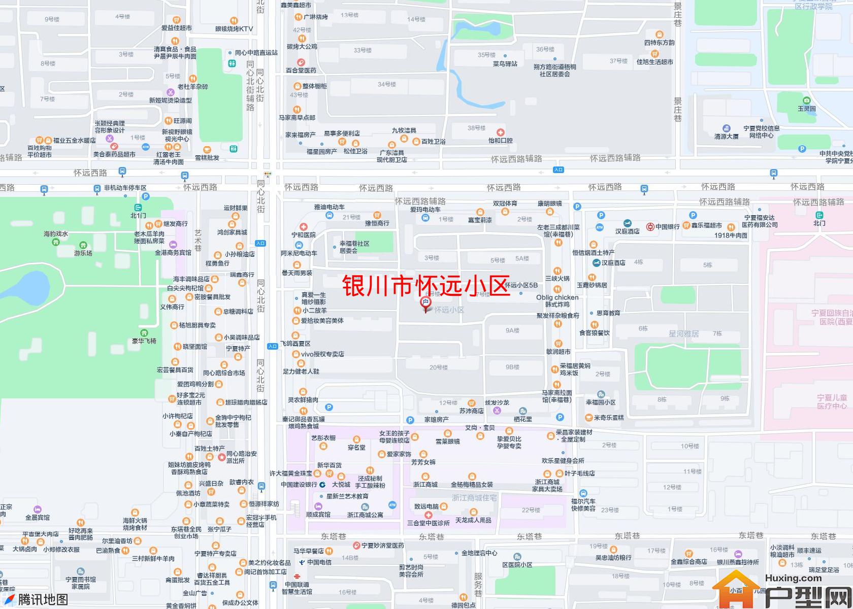 怀远小区小区 - 户型网