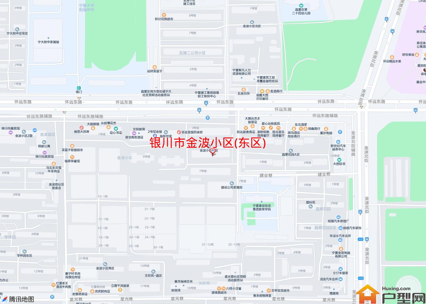 金波小区(东区)小区 - 户型网