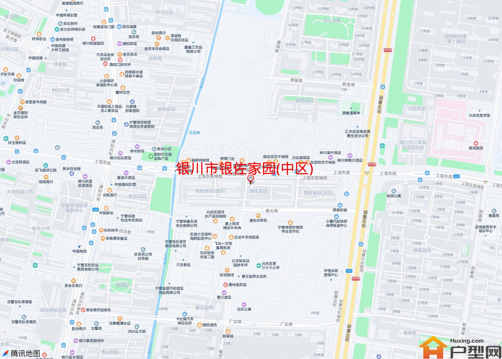 银佐家园(中区)小区 - 户型网