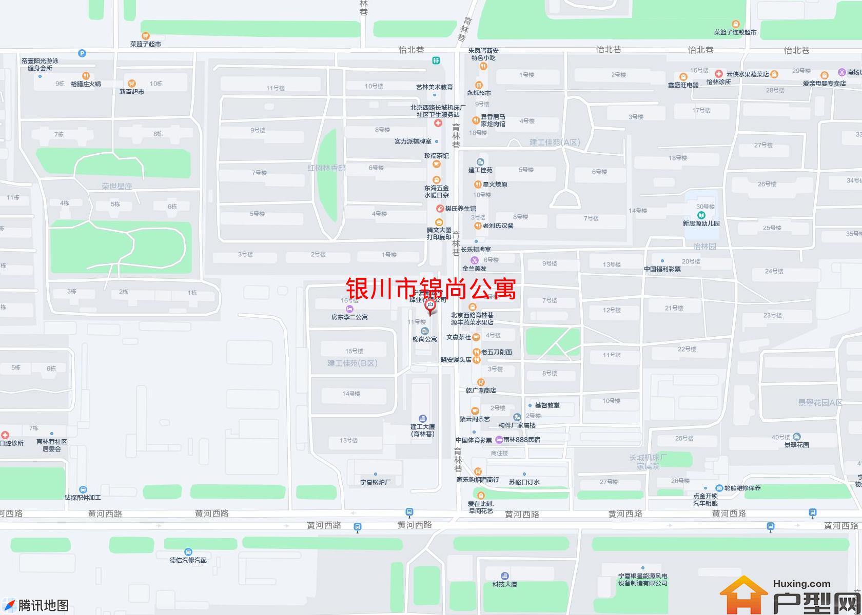 锦尚公寓小区 - 户型网