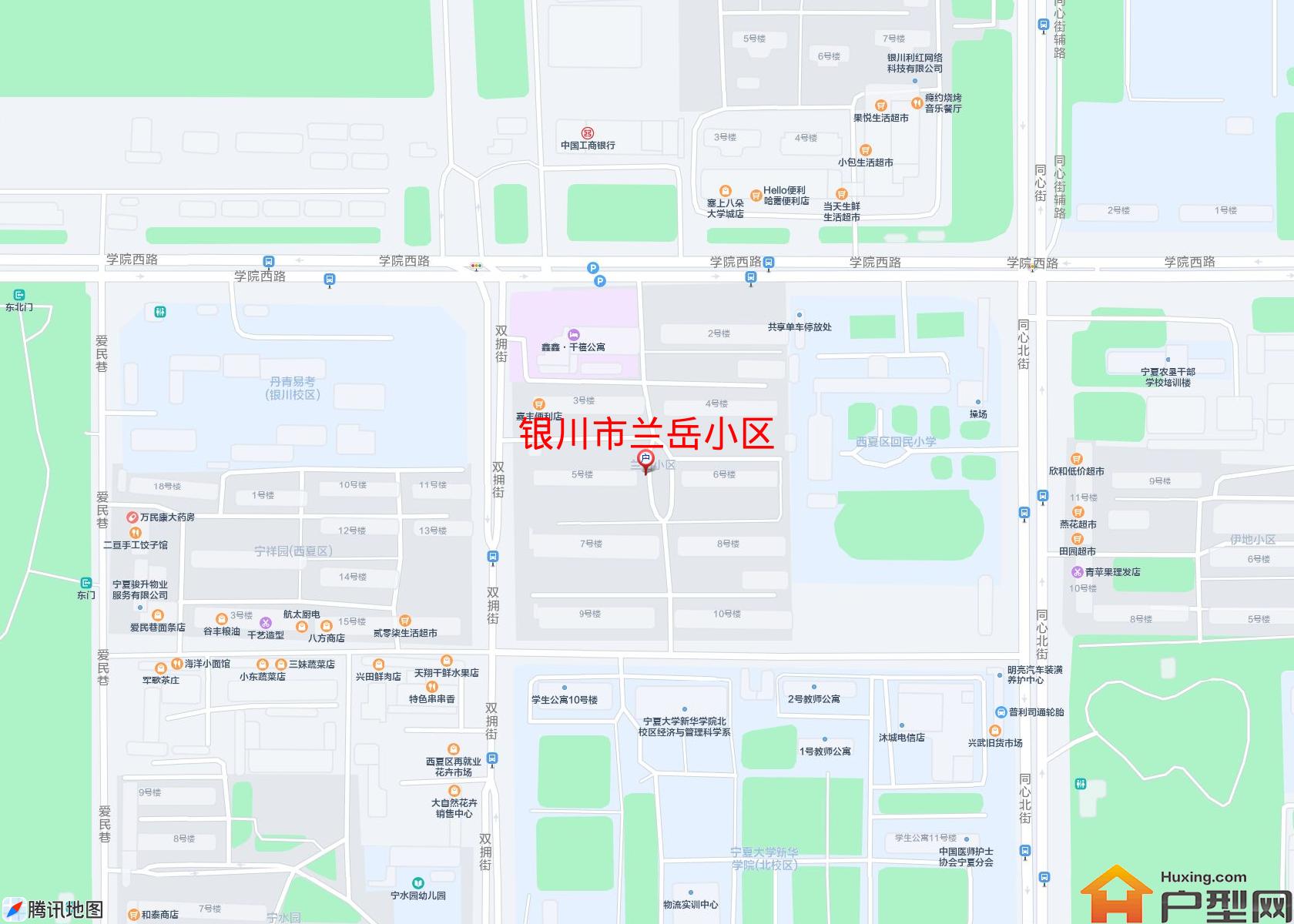 兰岳小区小区 - 户型网