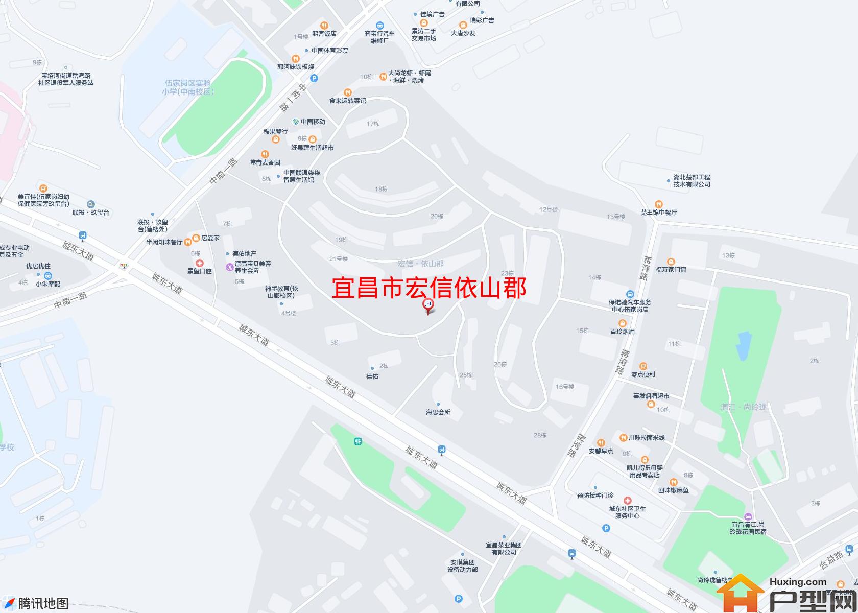 宏信依山郡小区 - 户型网