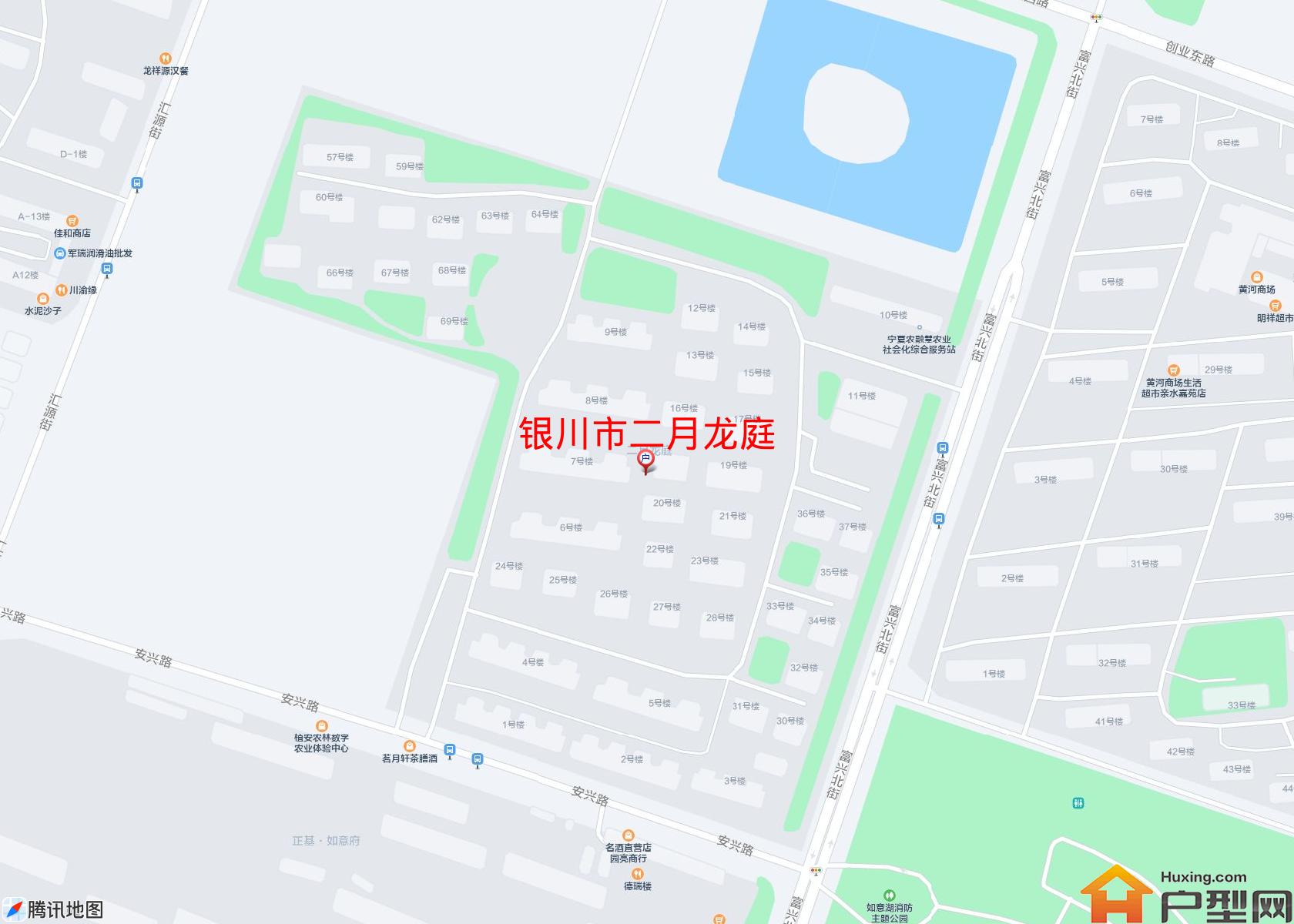 二月龙庭小区 - 户型网