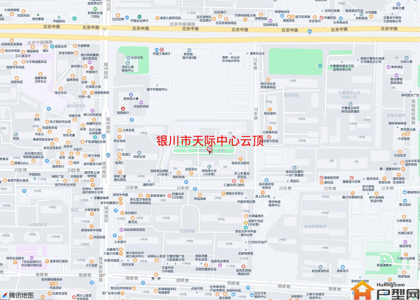 天际中心云顶小区 - 户型网