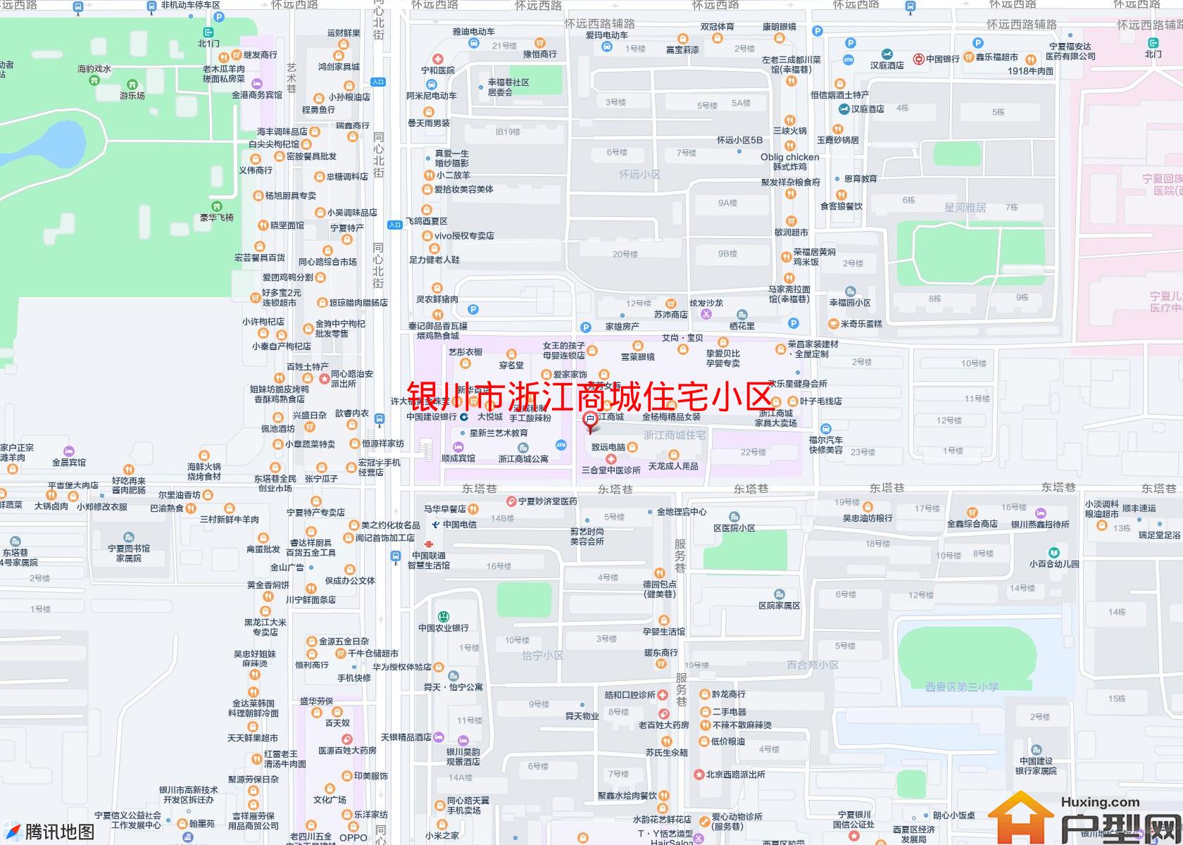 浙江商城住宅小区小区 - 户型网