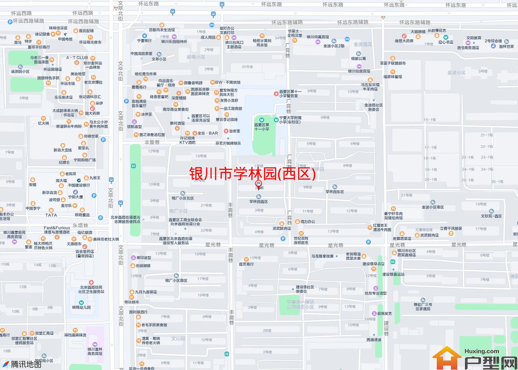 学林园(西区)小区 - 户型网