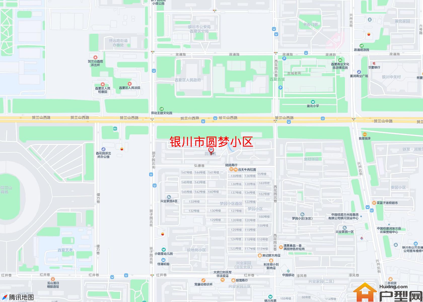 圆梦小区小区 - 户型网