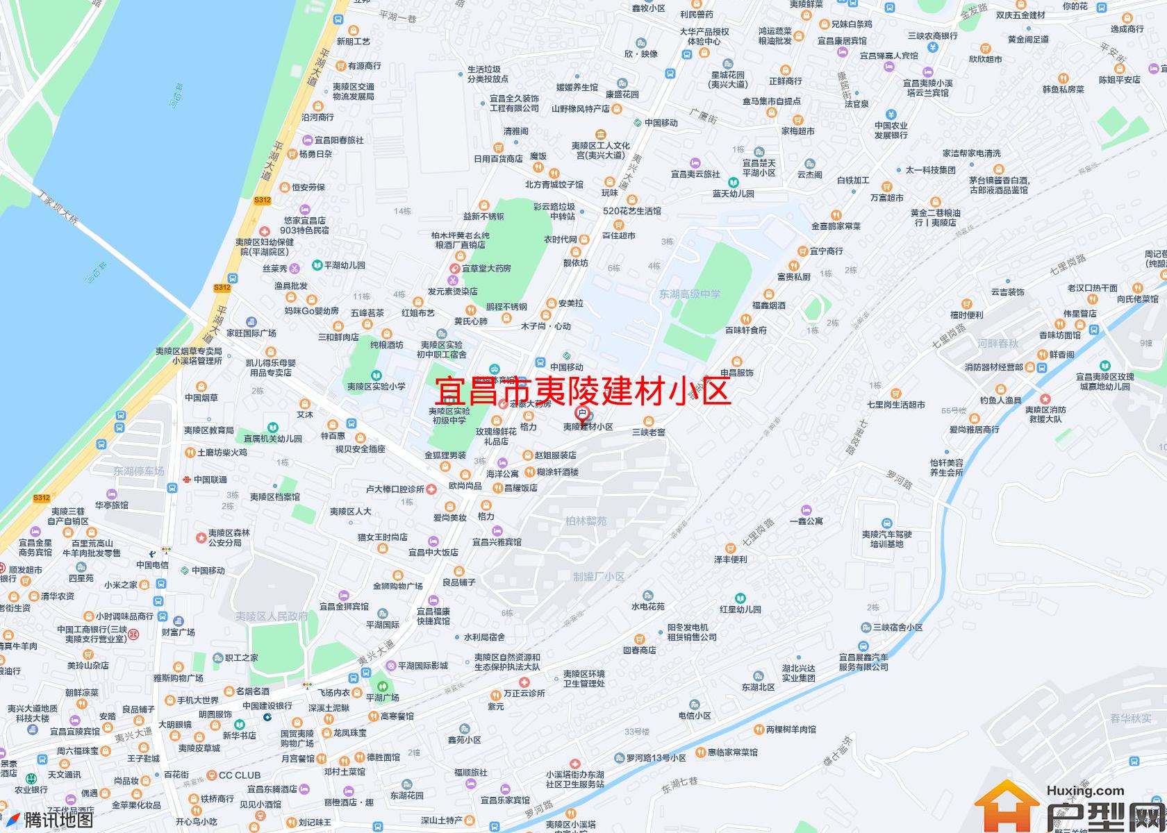 夷陵建材小区小区 - 户型网
