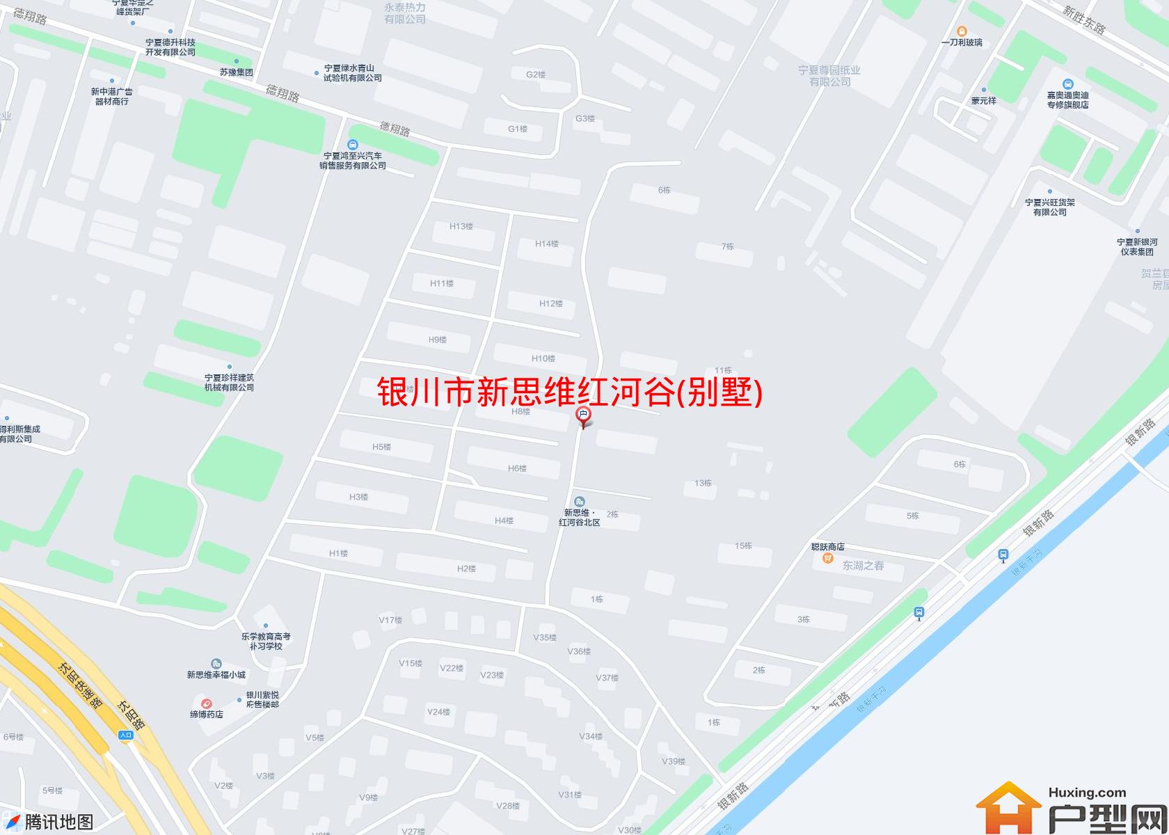 新思维红河谷(别墅)小区 - 户型网