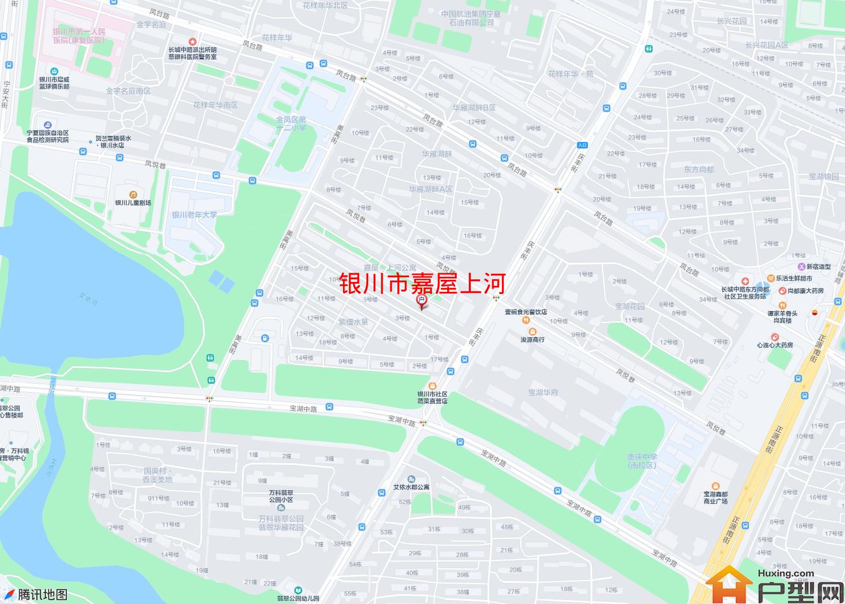 嘉屋上河小区 - 户型网