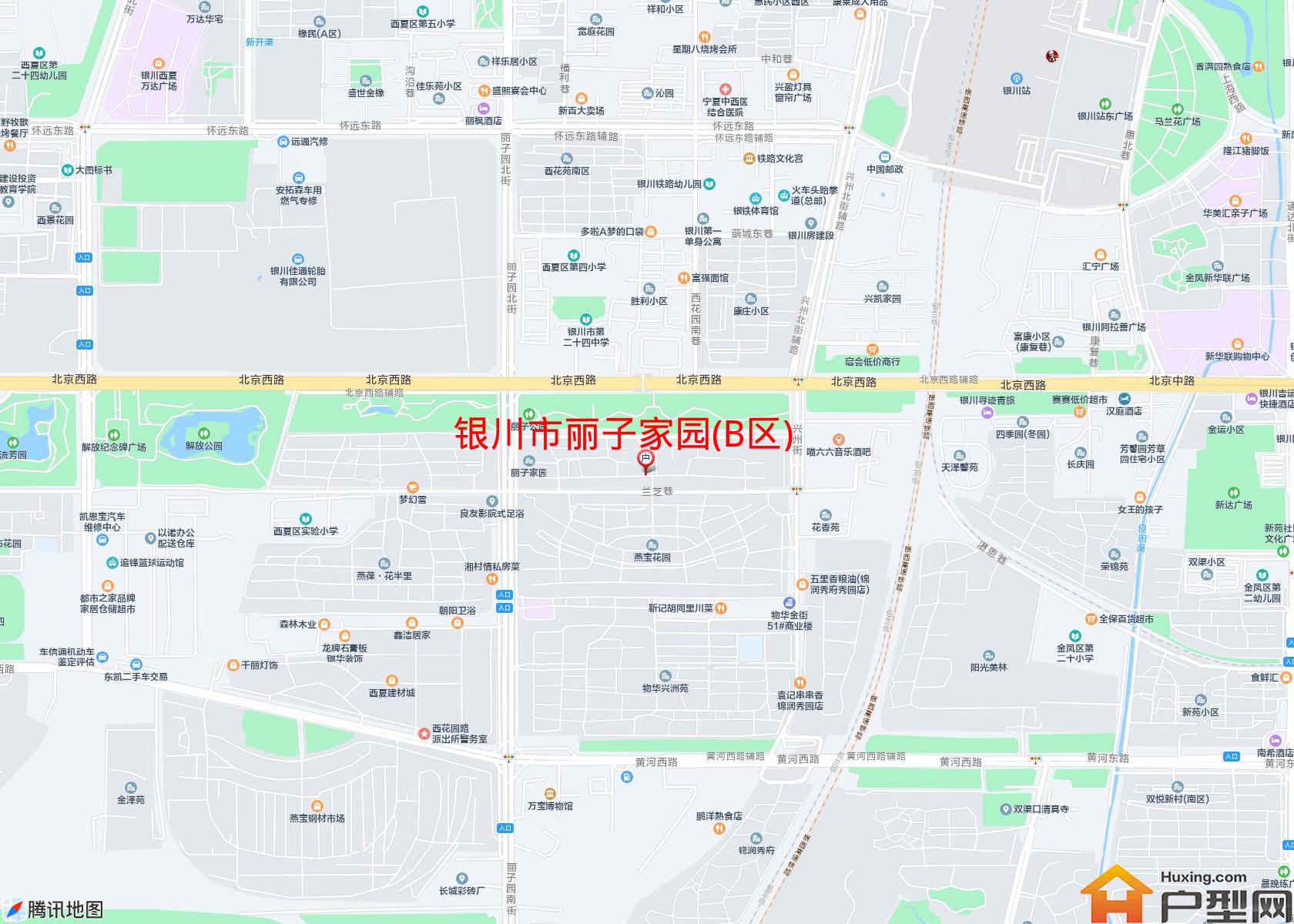 丽子家园(B区)小区 - 户型网