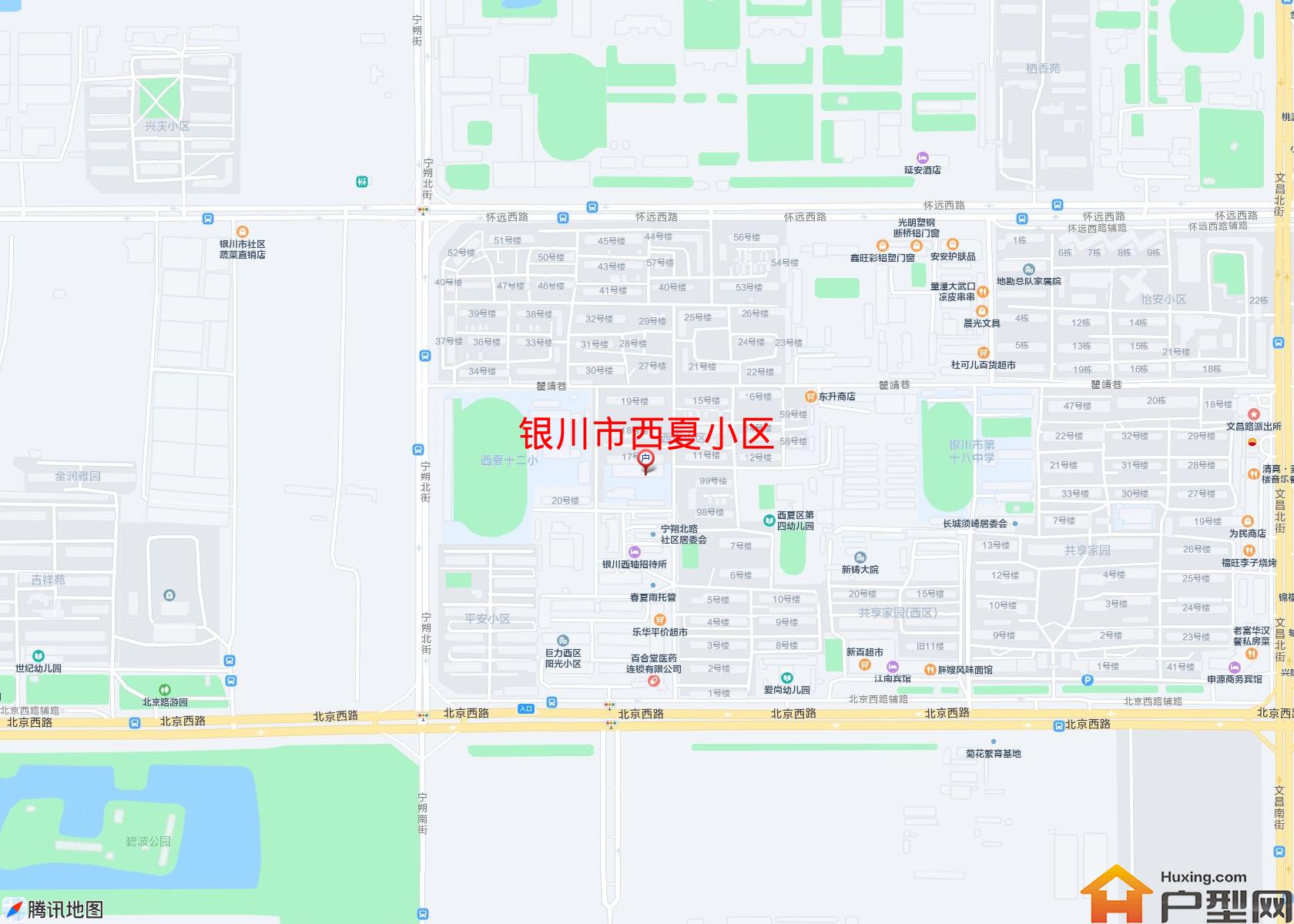 西夏小区小区 - 户型网