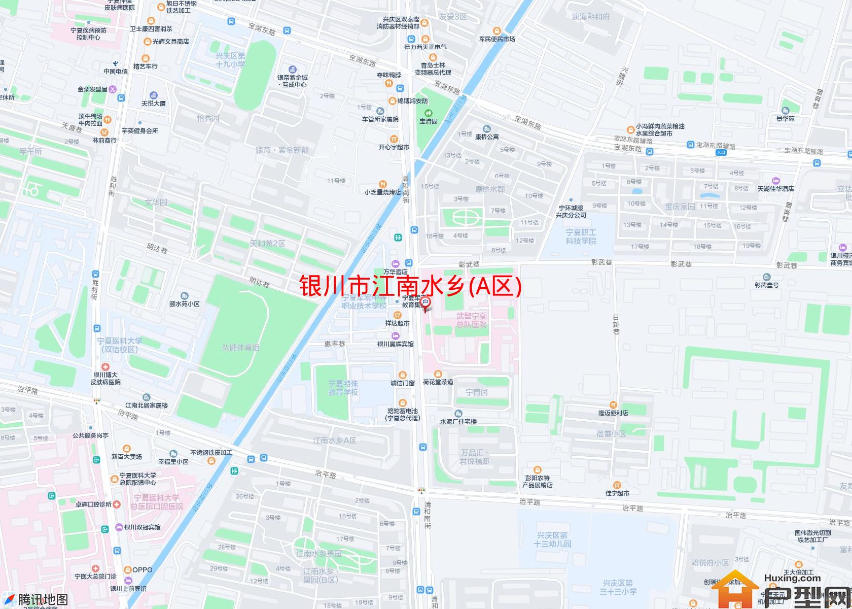 江南水乡(A区)小区 - 户型网