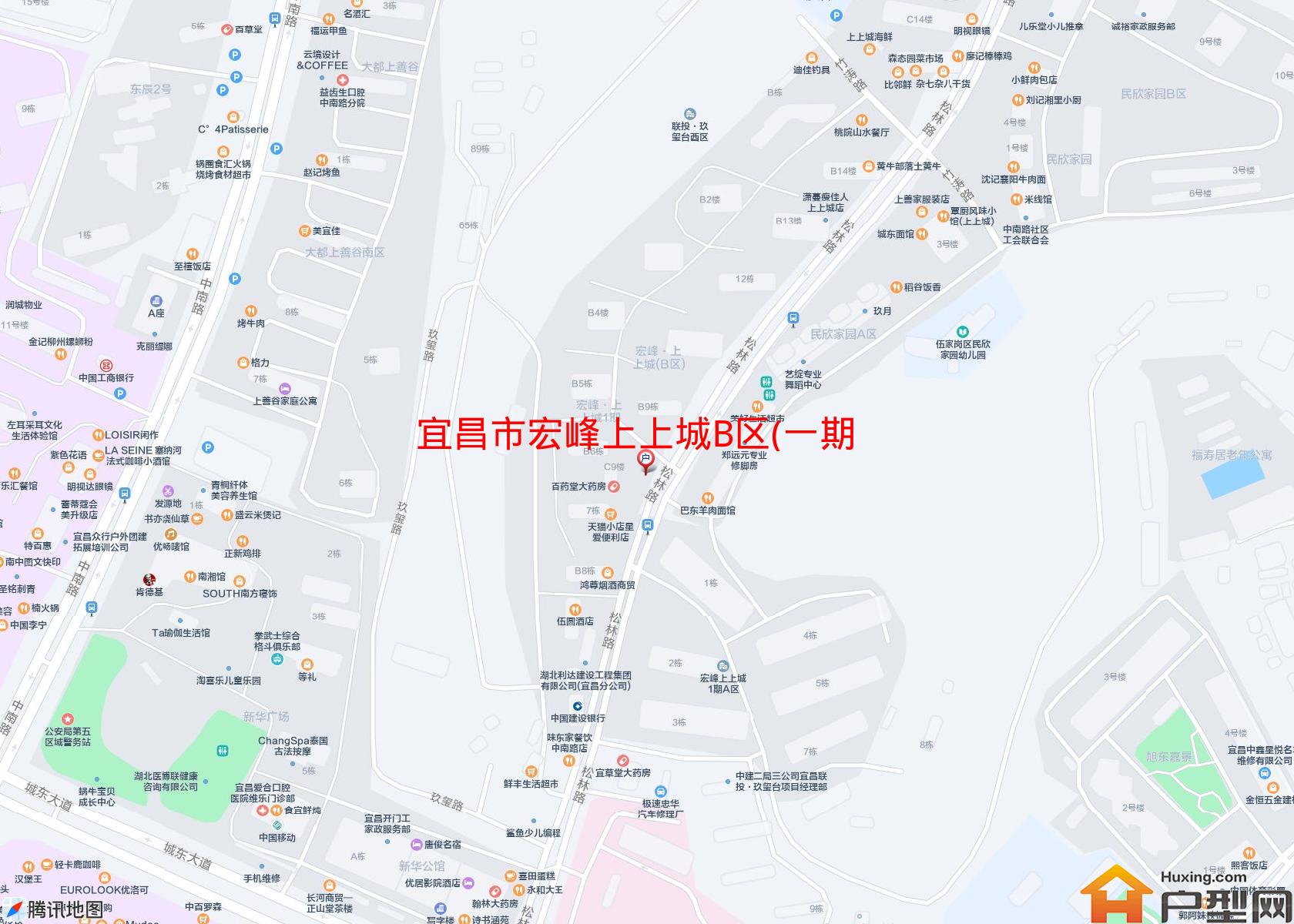 宏峰上上城B区(一期)小区 - 户型网