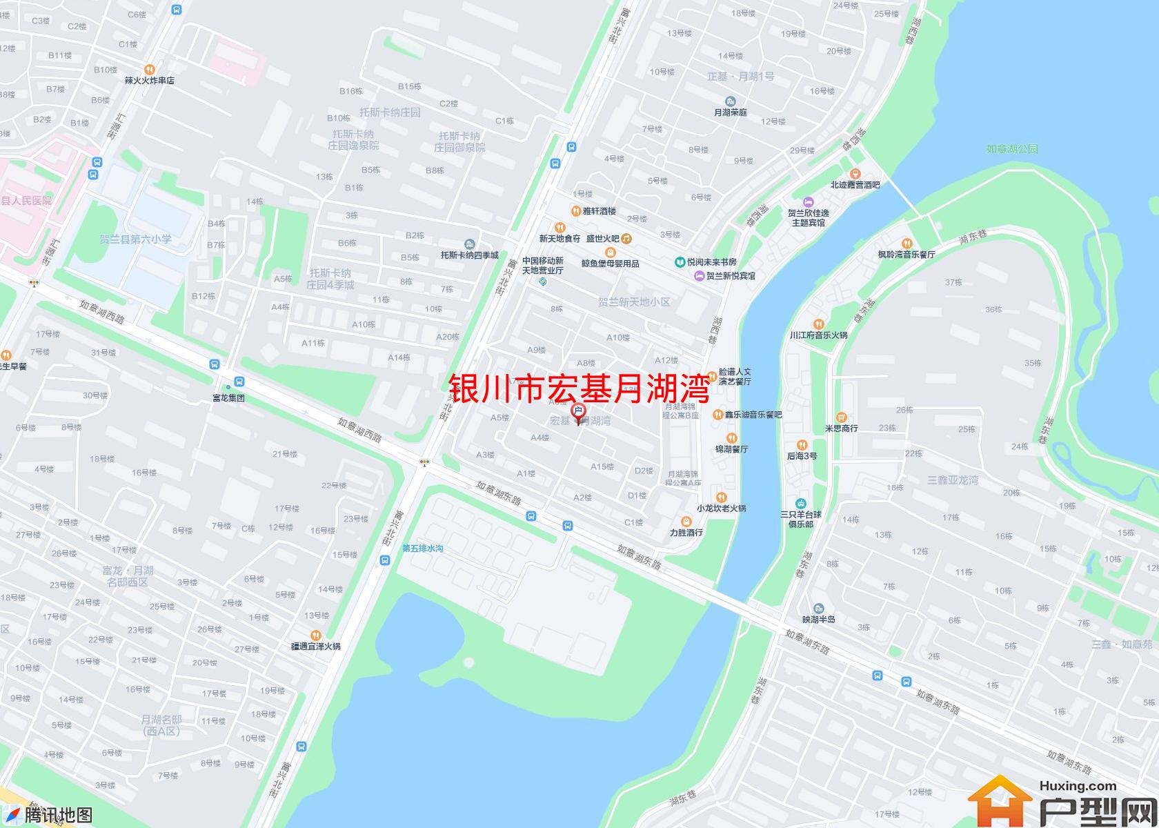 宏基月湖湾小区 - 户型网