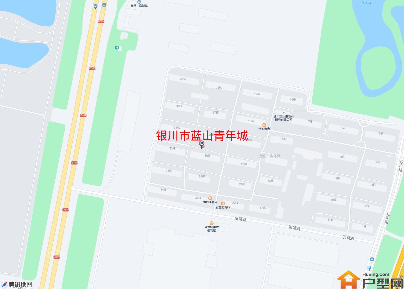 蓝山青年城小区 - 户型网