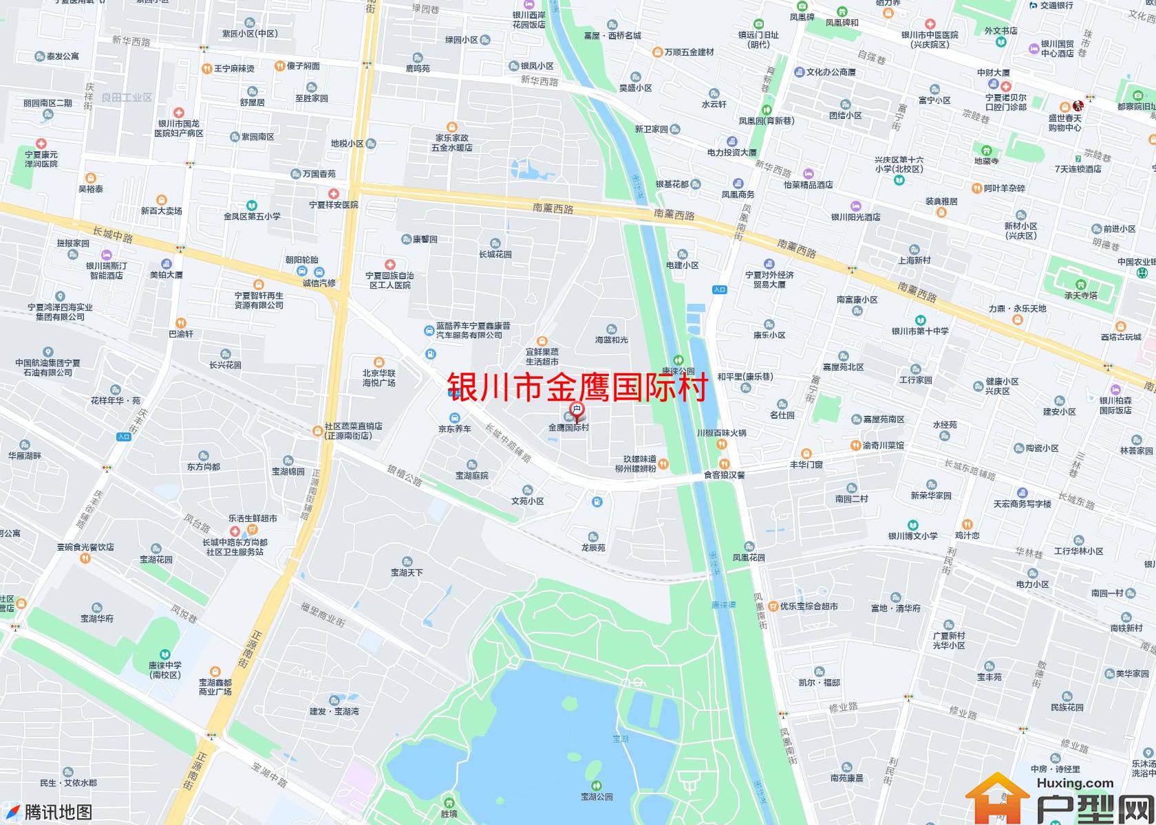 金鹰国际村小区 - 户型网