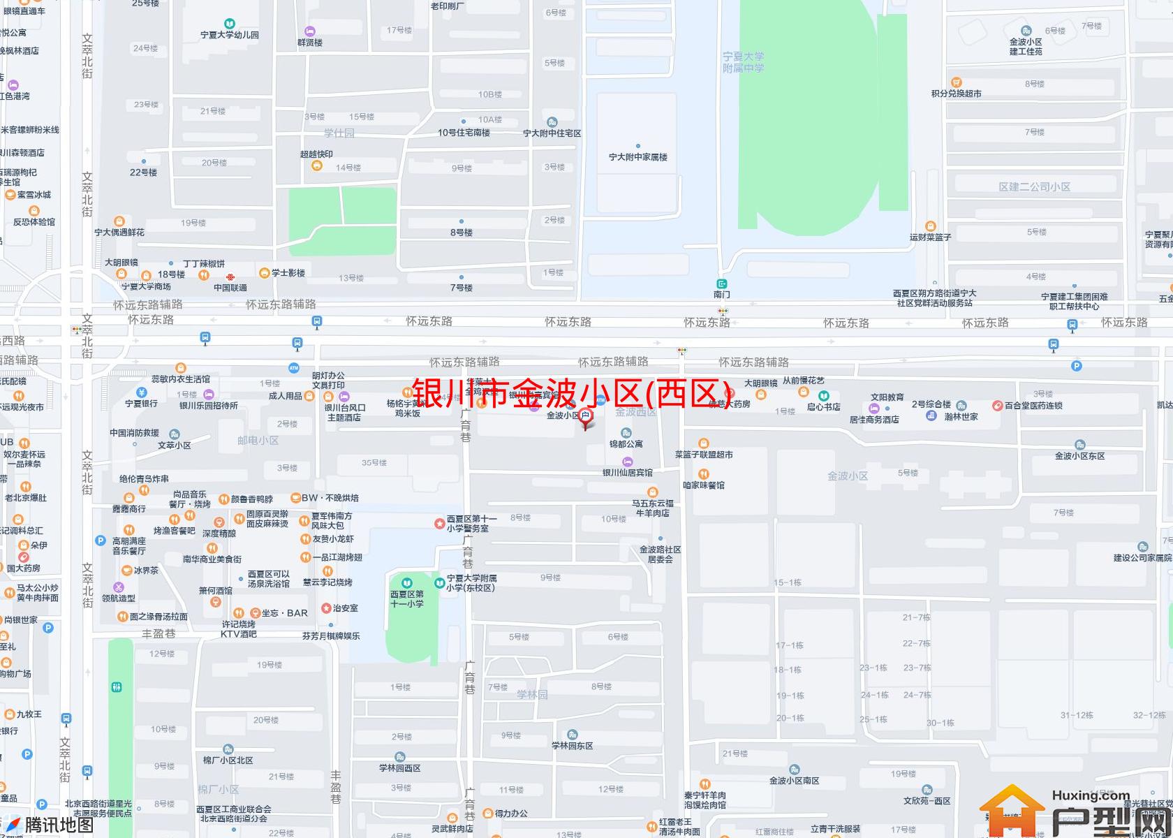 金波小区(西区)小区 - 户型网