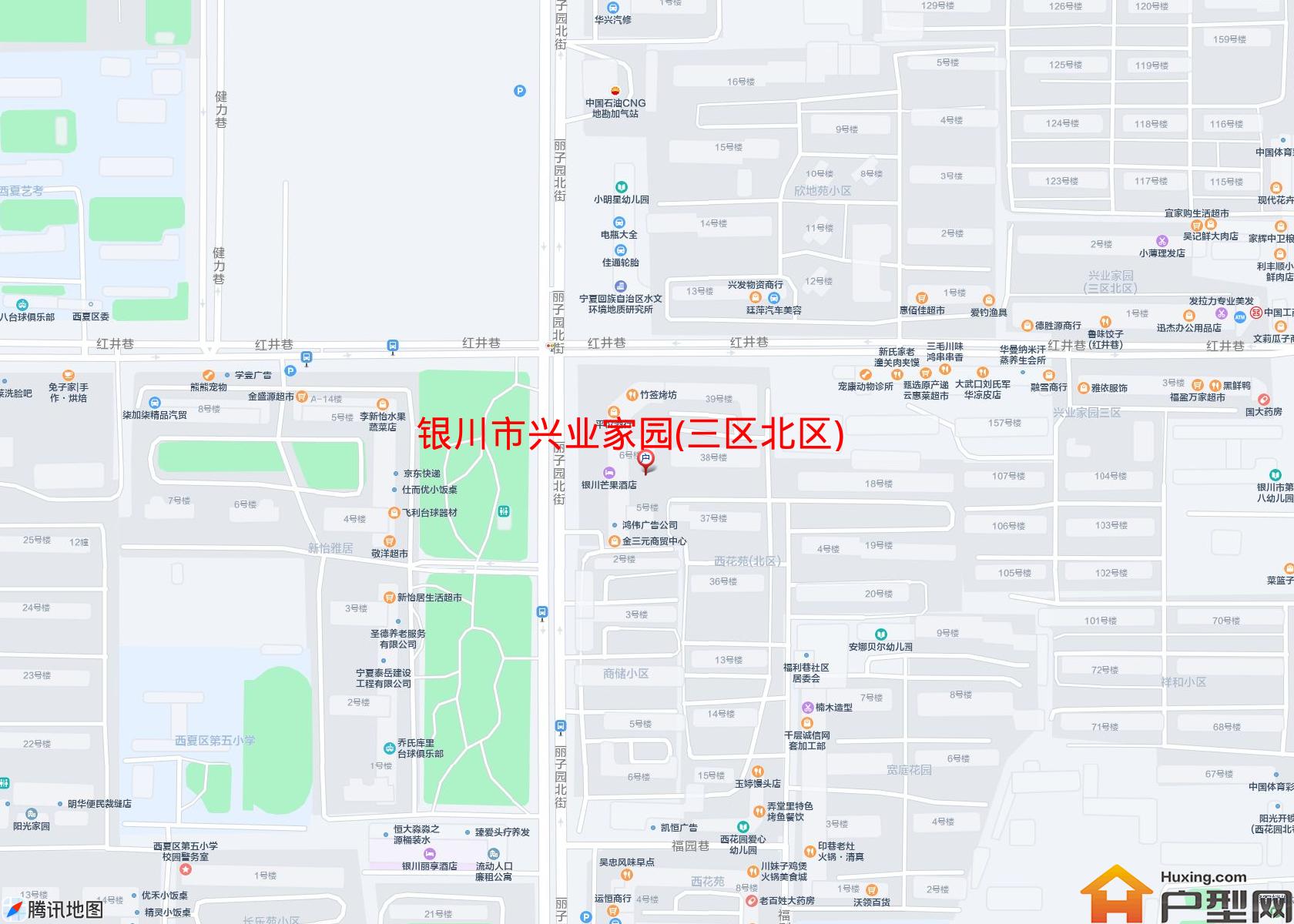 兴业家园(三区北区)小区 - 户型网