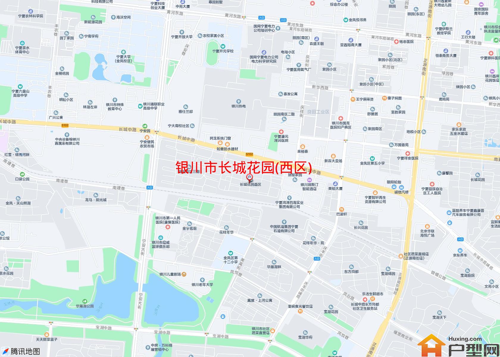 长城花园(西区)小区 - 户型网