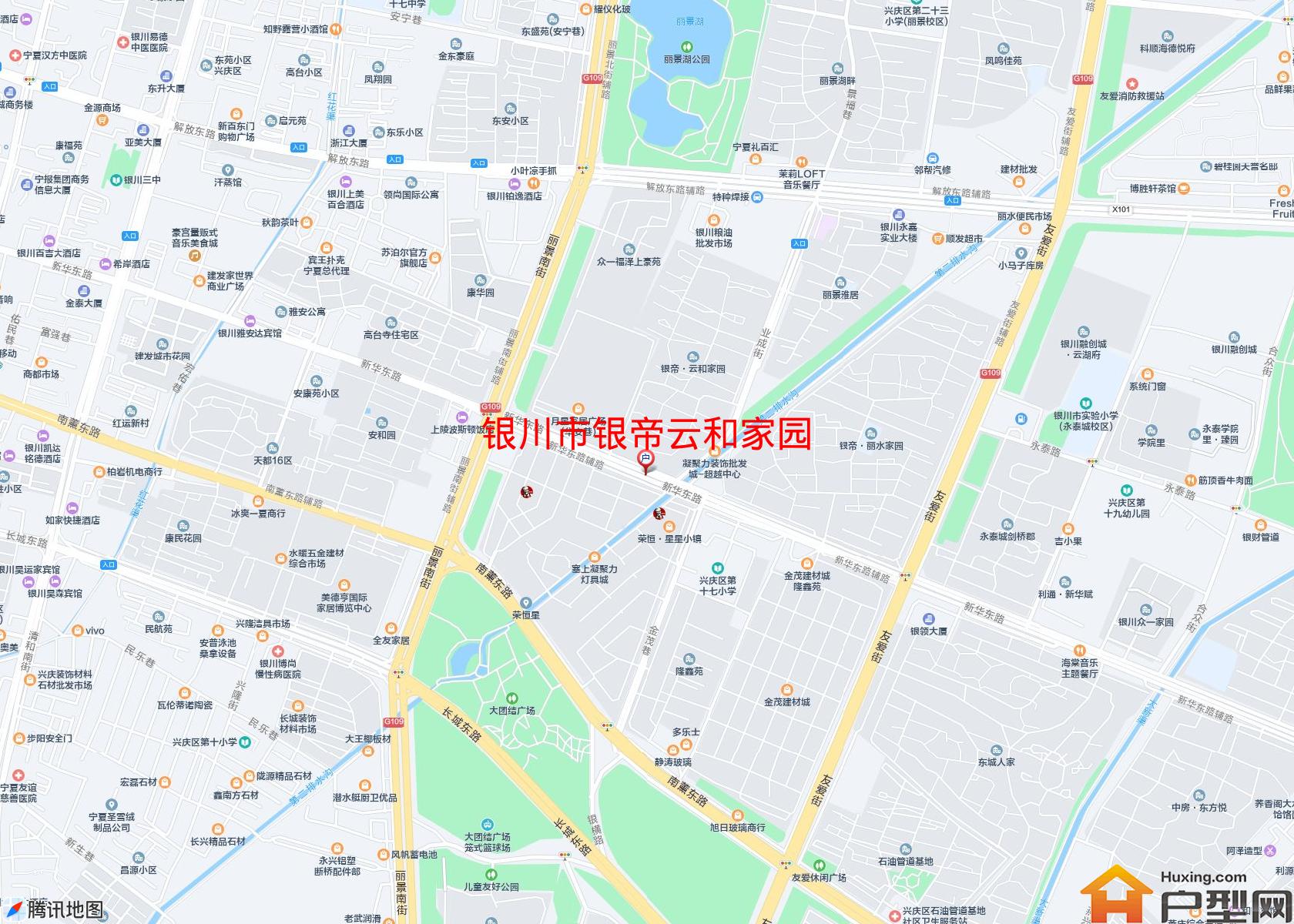 银帝云和家园小区 - 户型网