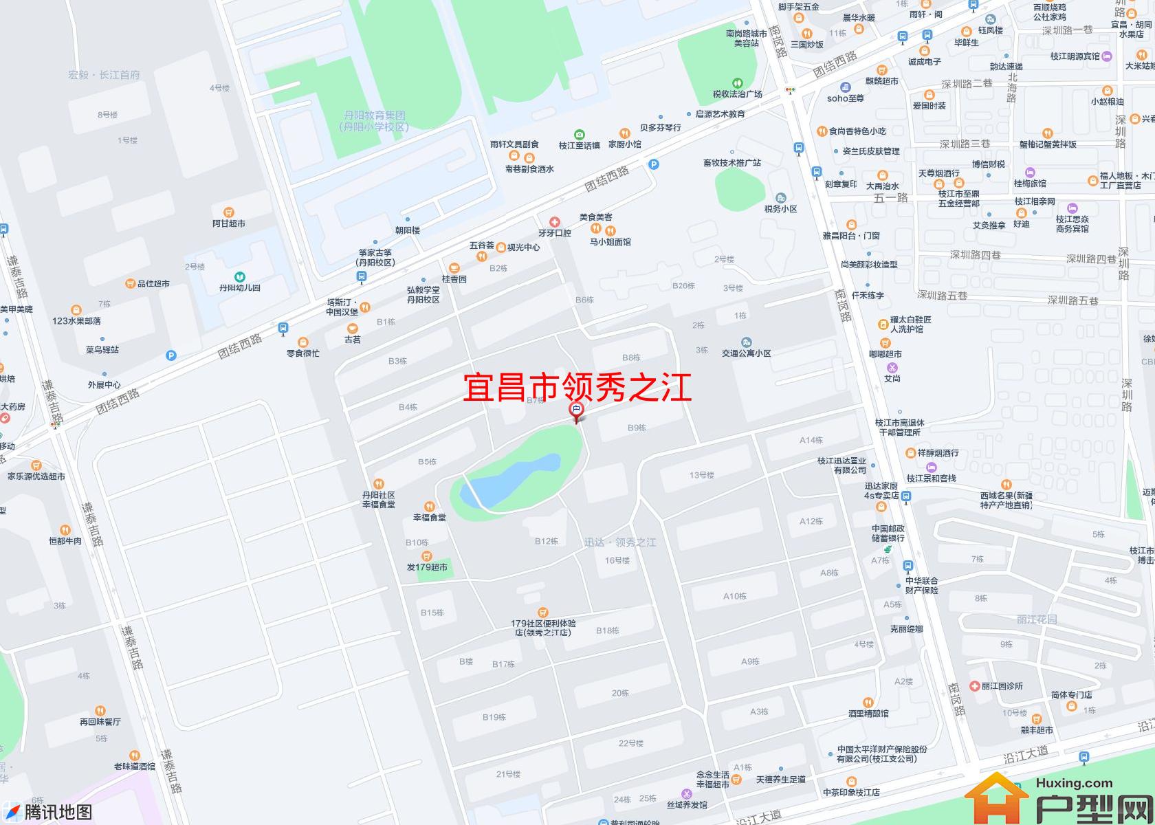 领秀之江小区 - 户型网