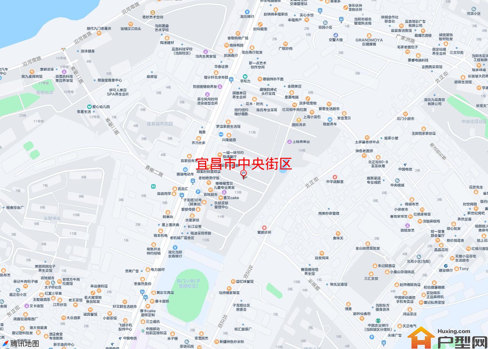 中央街区小区 - 户型网