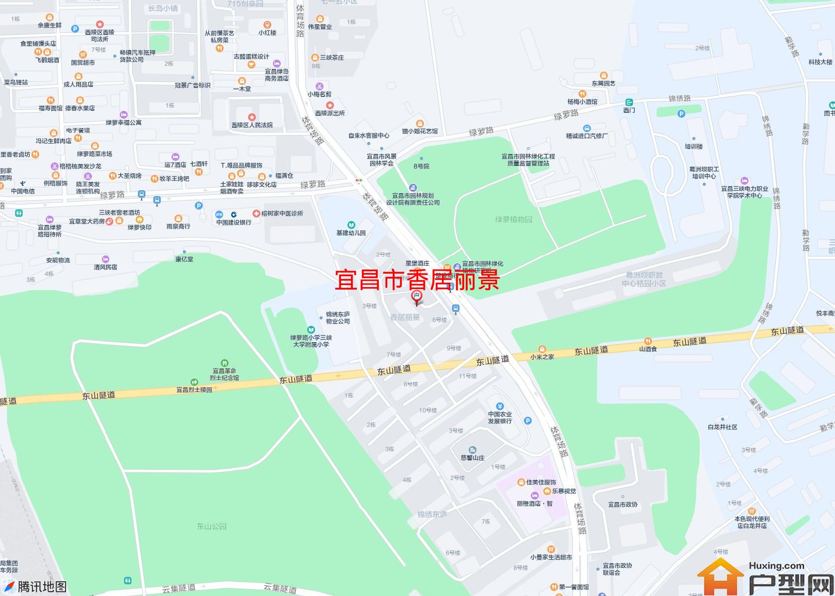 香居丽景小区 - 户型网
