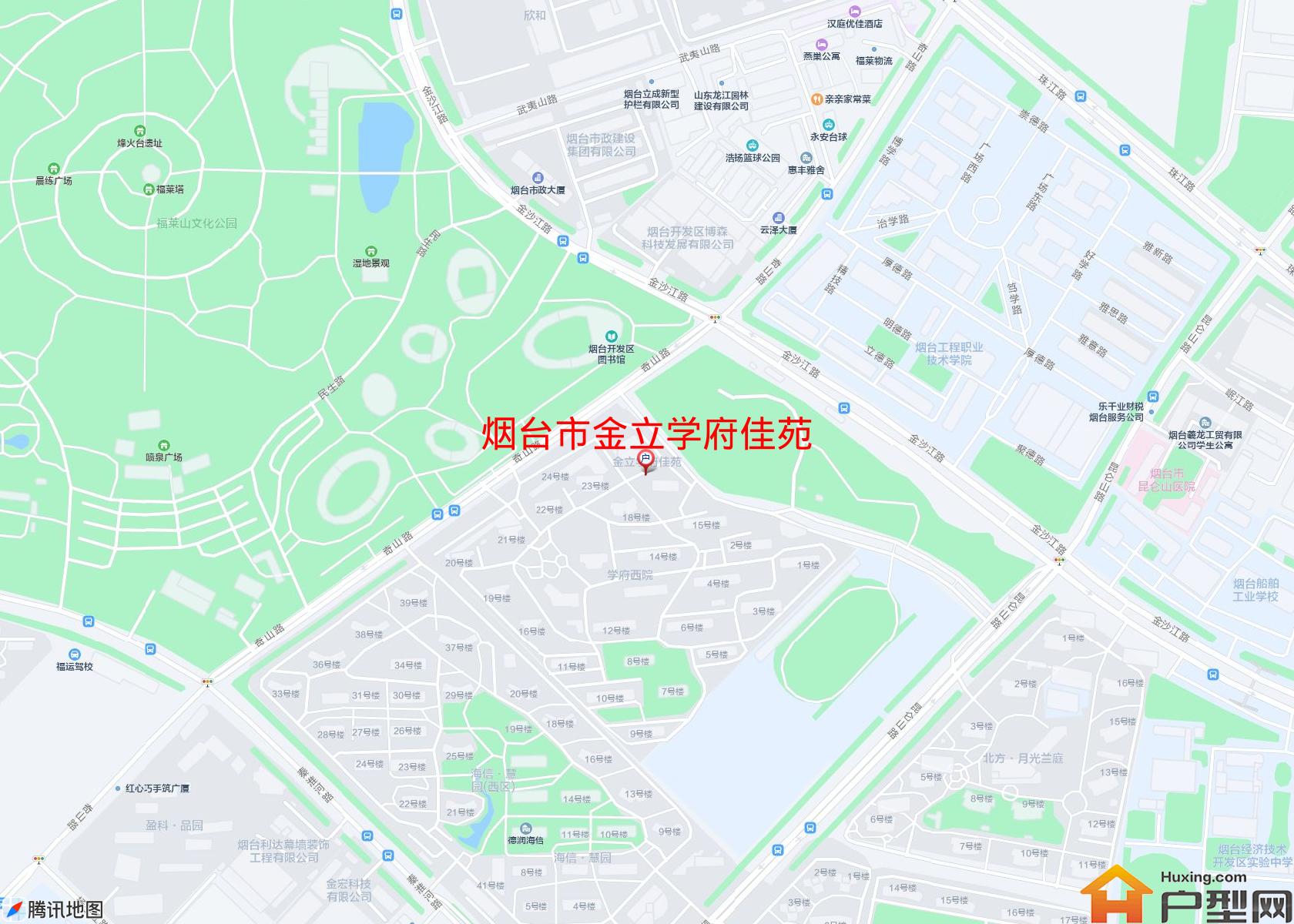 金立学府佳苑小区 - 户型网