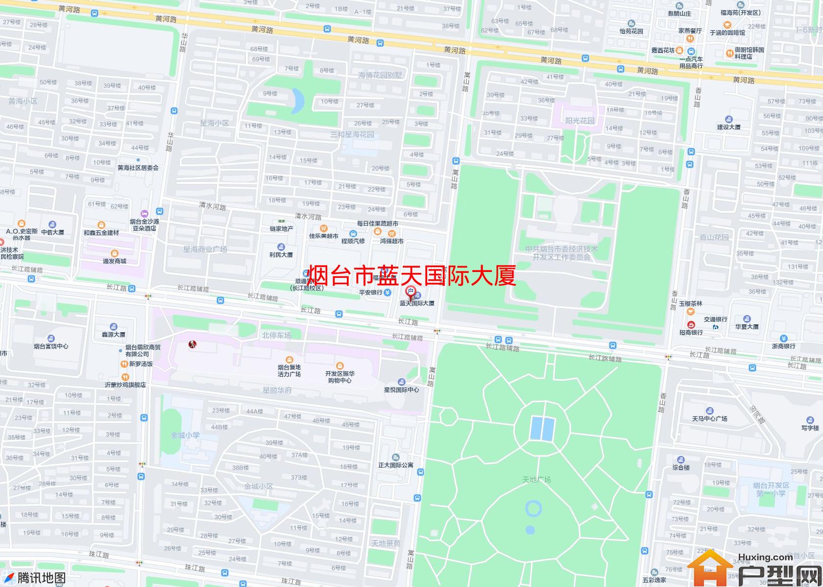 蓝天国际大厦小区 - 户型网