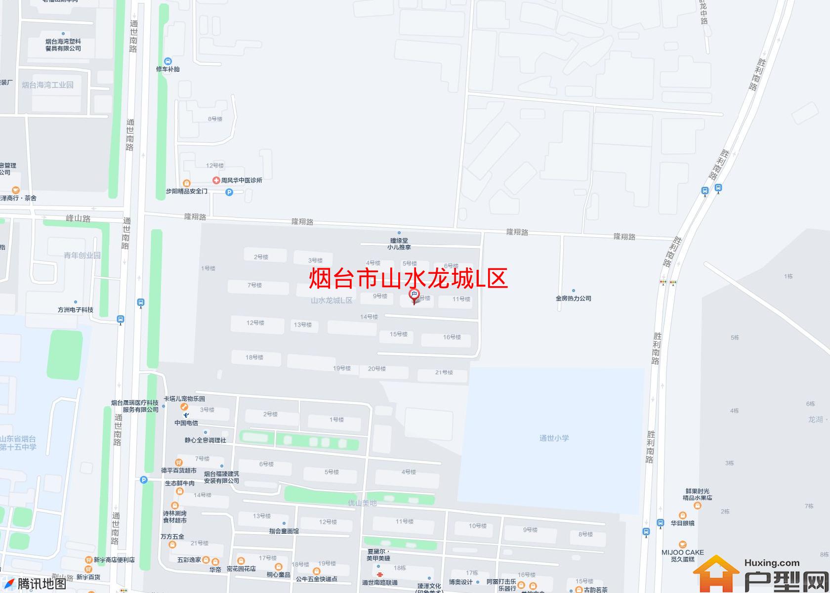 山水龙城L区小区 - 户型网