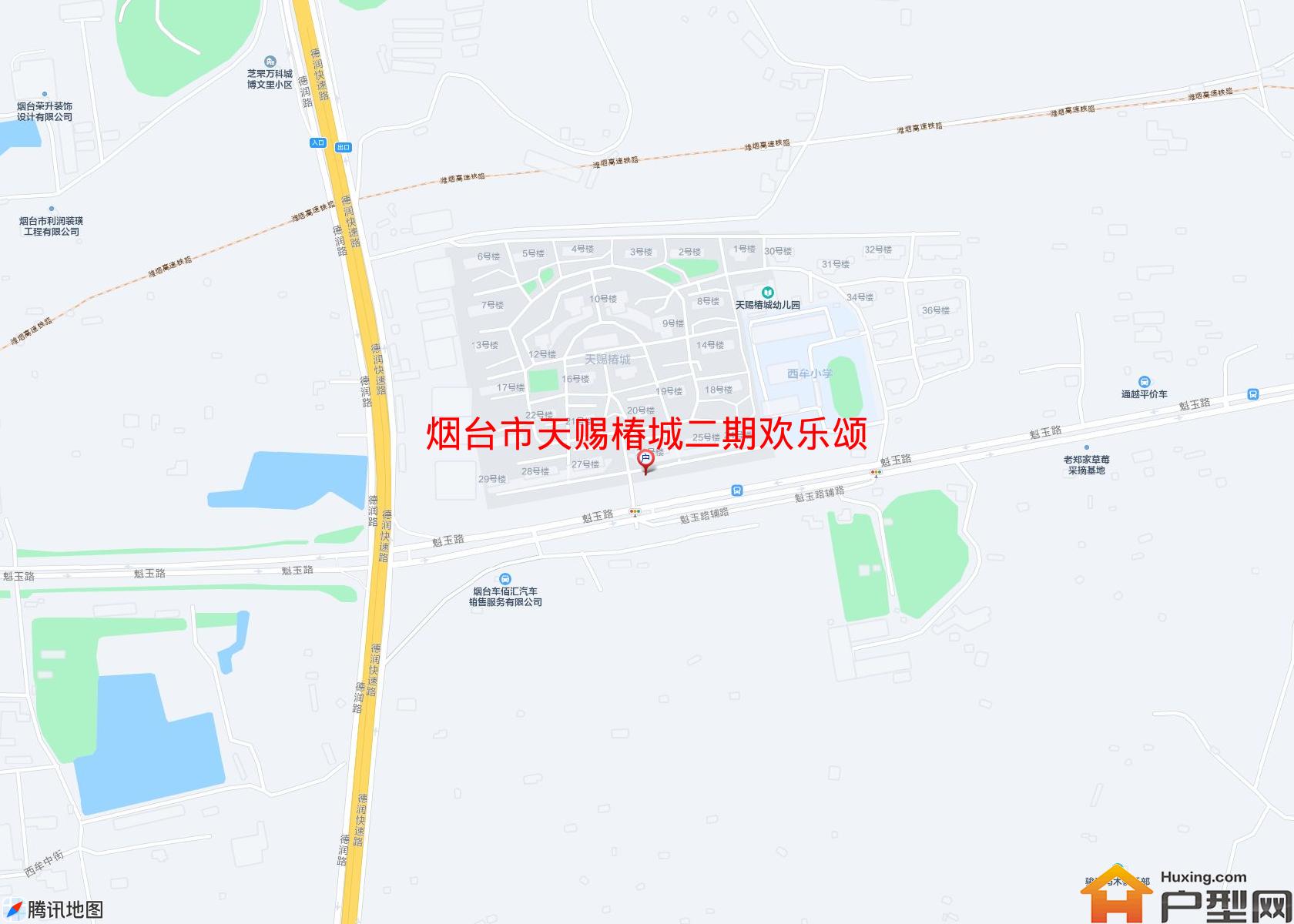 天赐椿城二期欢乐颂小区 - 户型网
