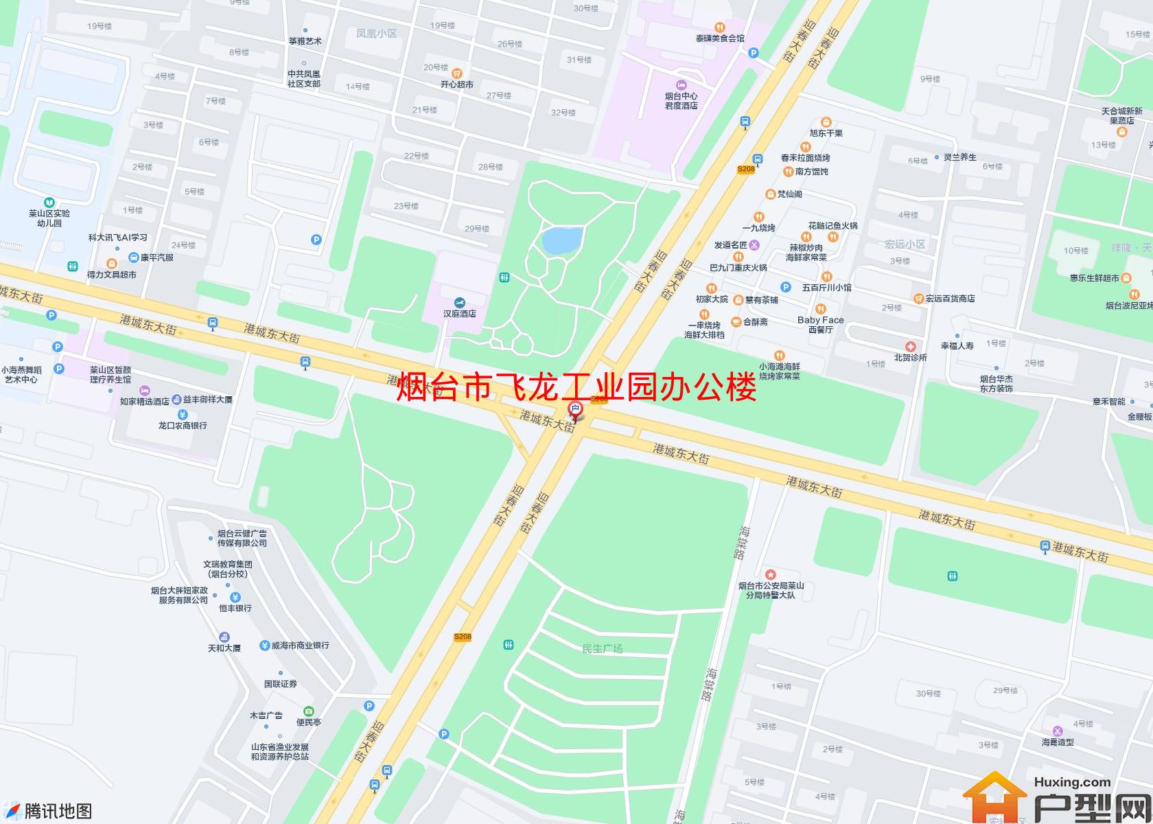 飞龙工业园办公楼小区 - 户型网