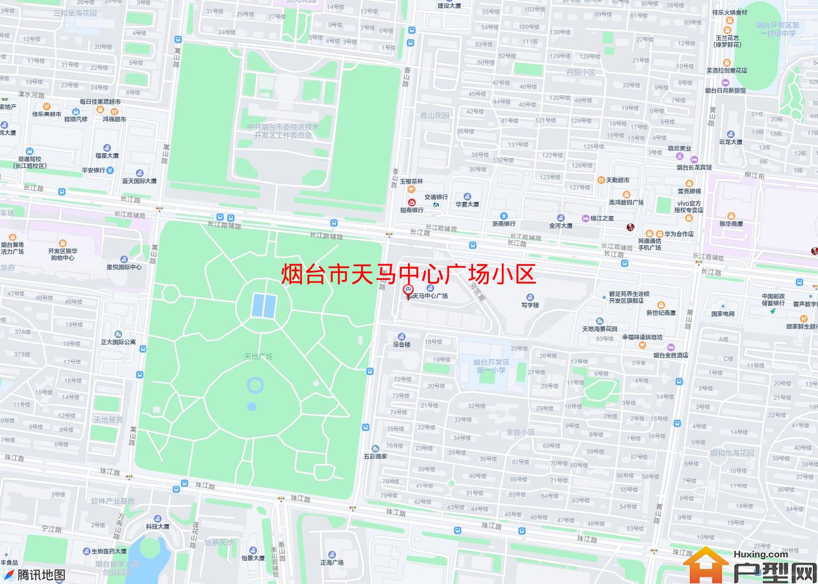 天马中心广场小区小区 - 户型网