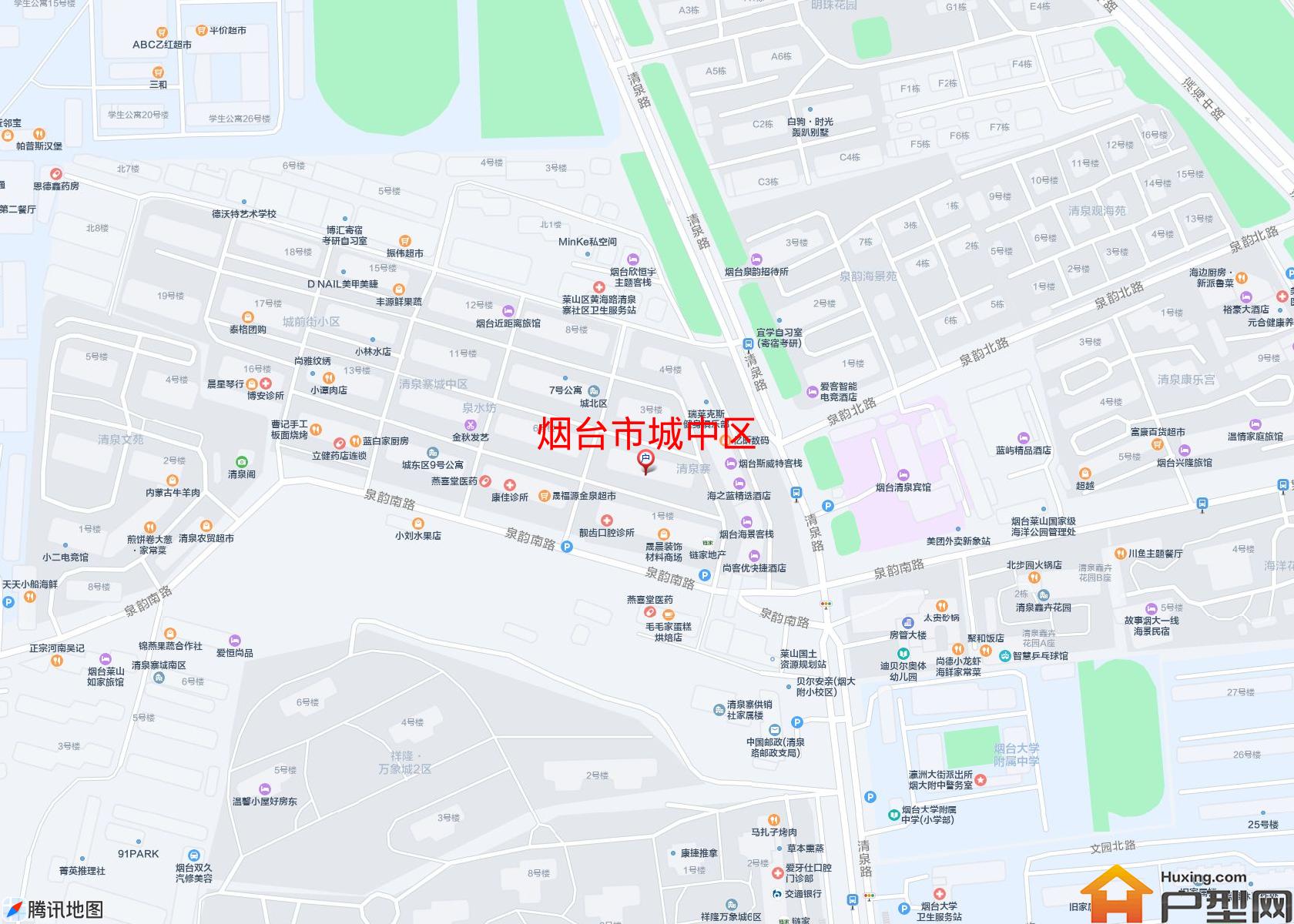 城中区小区 - 户型网