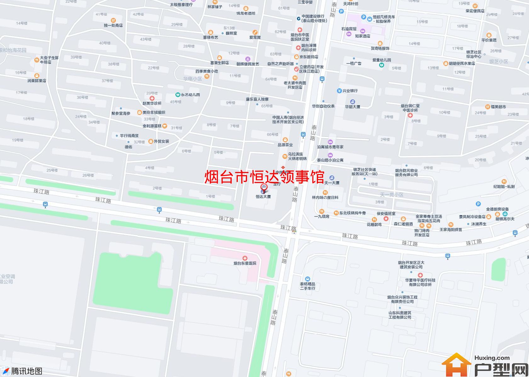 恒达领事馆小区 - 户型网
