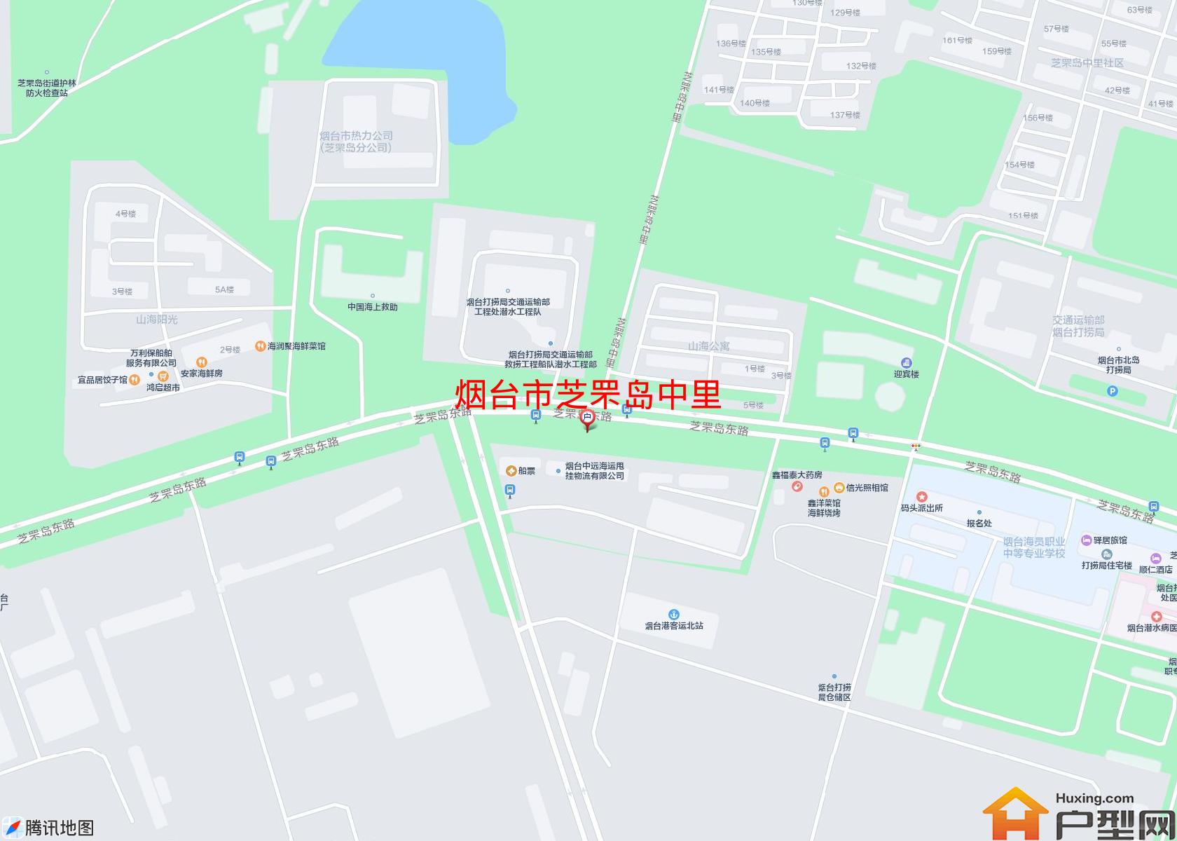 芝罘岛中里小区 - 户型网